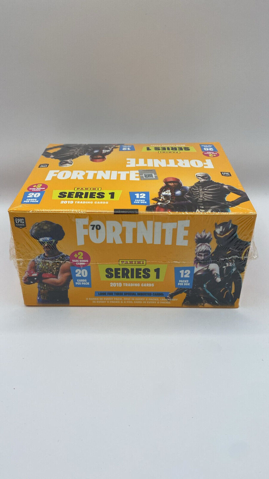 Fortnite Series 1 Fatpack Display Gelb (2019) Trading Cards Sammelkarten