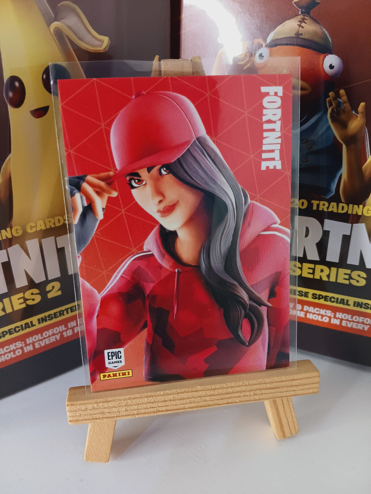 Fortnite Series 2 Nummer #64 Ruby Sammelkarte