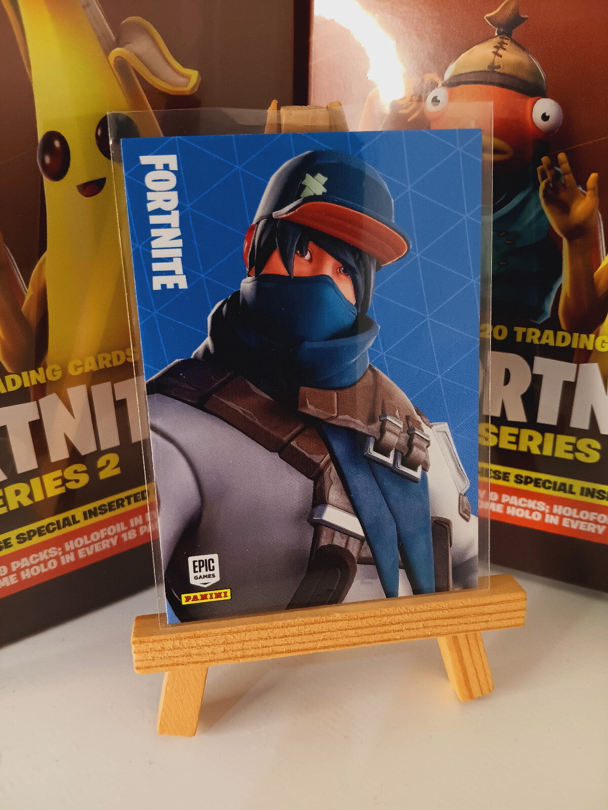 Fortnite Series 2 Nummer #65 Shot Caller Sammelkarte