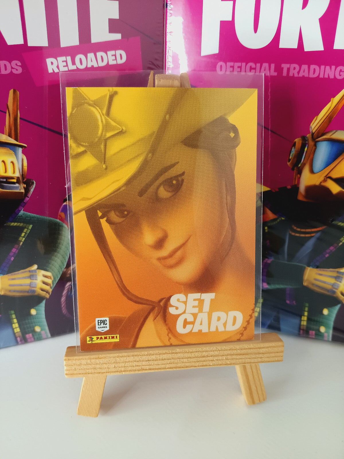 Fortnite Series 2 Reloaded Nummer 249 Western Wilds Set Sammelkarte