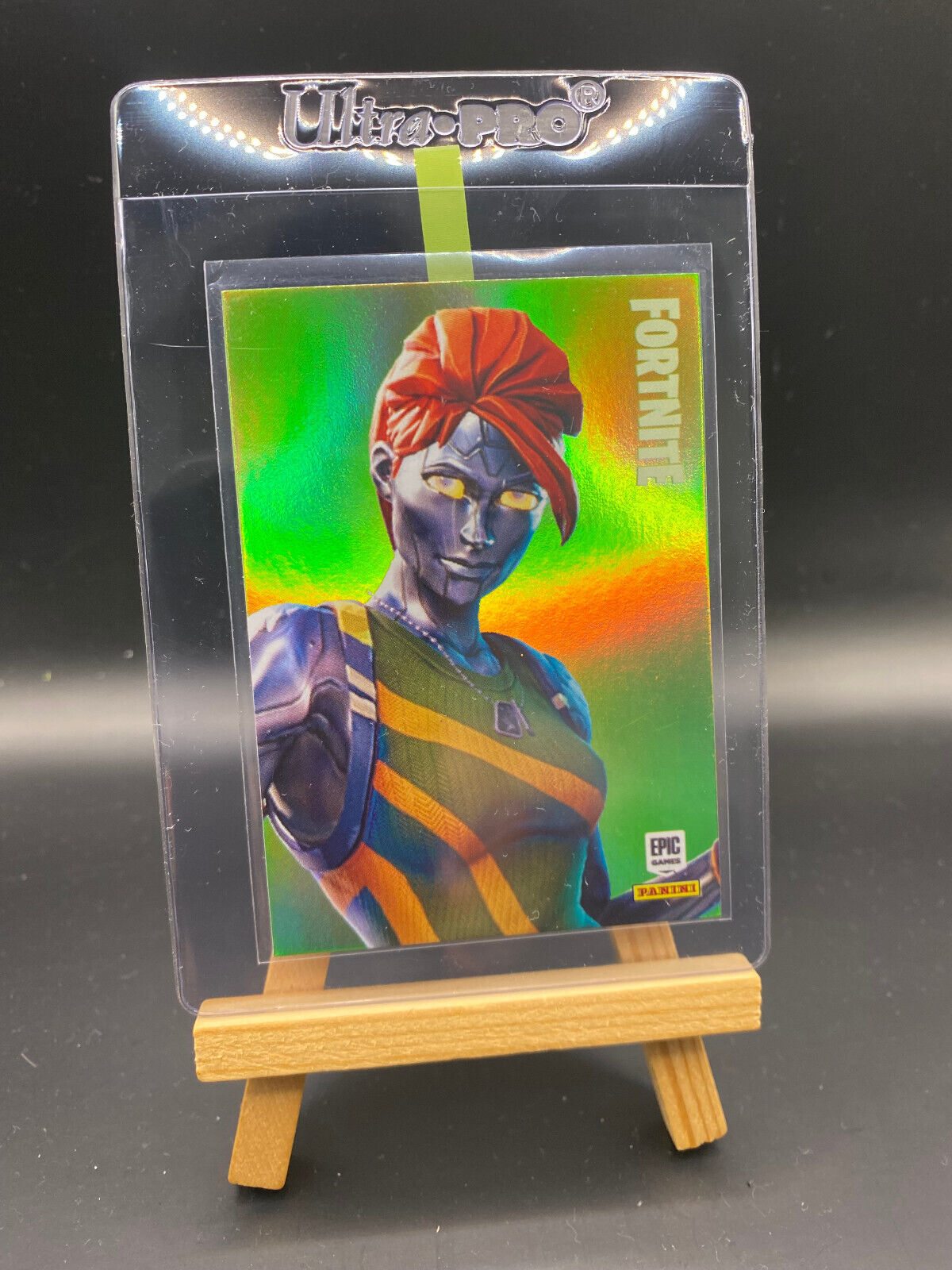 Fortnite Series 1 Nummer 162 Chromium (Holo) Sammelkarte