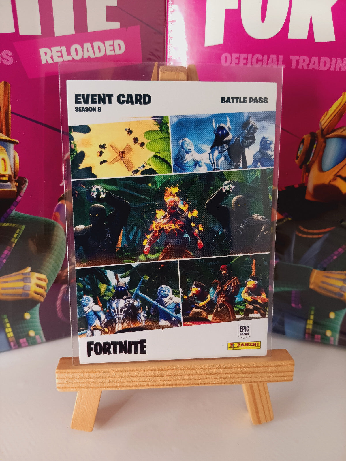 Fortnite Series 2 Reloaded Nummer 202 Season 8 Sammelkarte