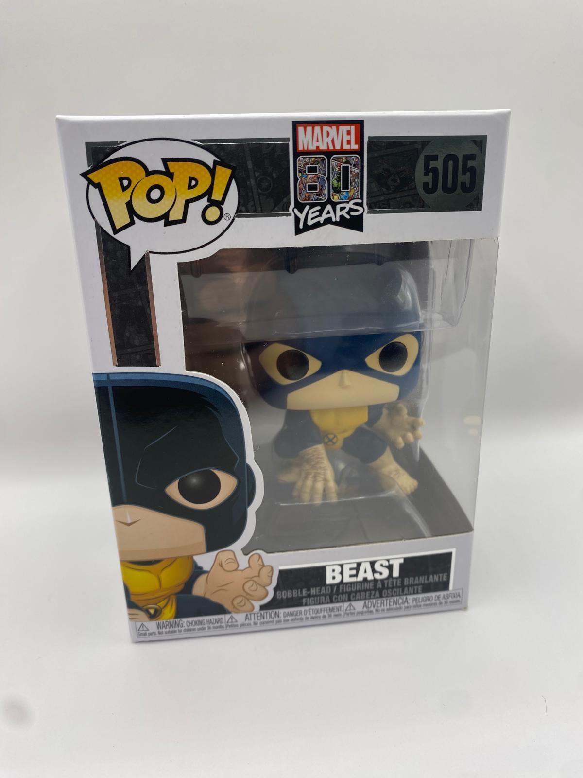 Beast Marvel 80 Years 505 Funko Pop Figur