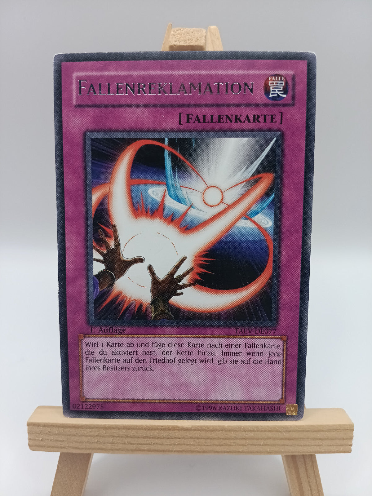 Fallenreklamation TAEV-DE077 Rare 1.Auflage