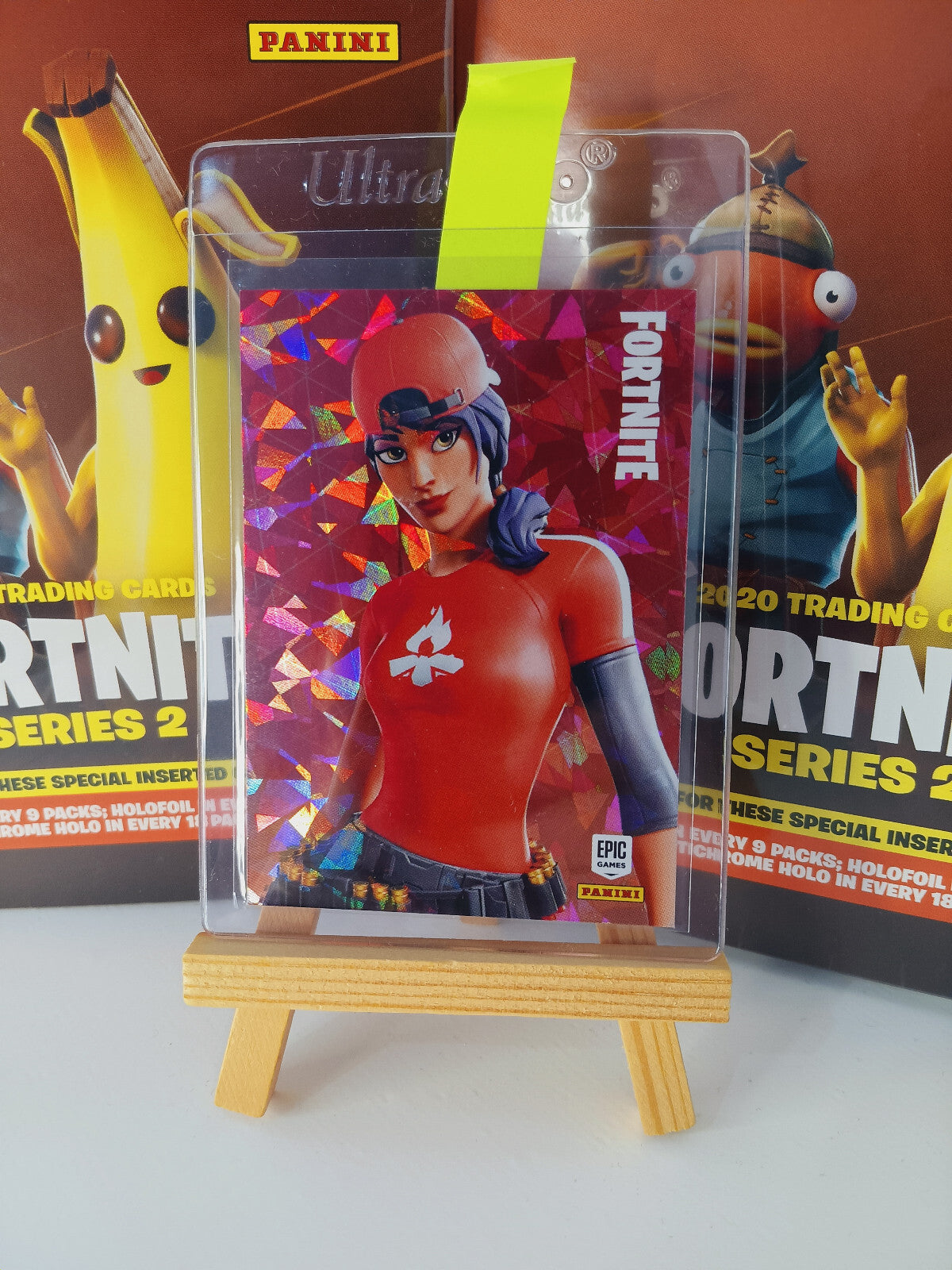 Fortnite Series 2 Nummer #5 Banner Trooper (Crystal Shard) Sammelkarte