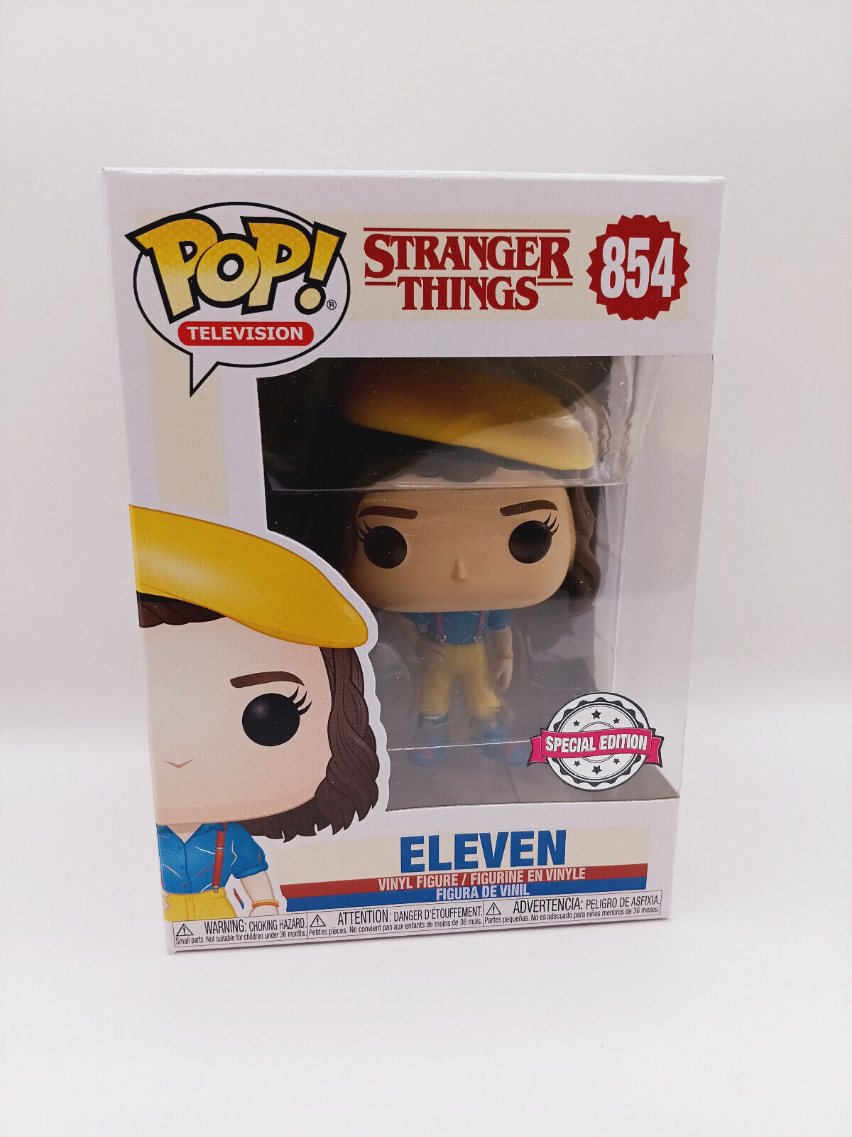 Eleven 854 Stranger things Funko Pop Figur