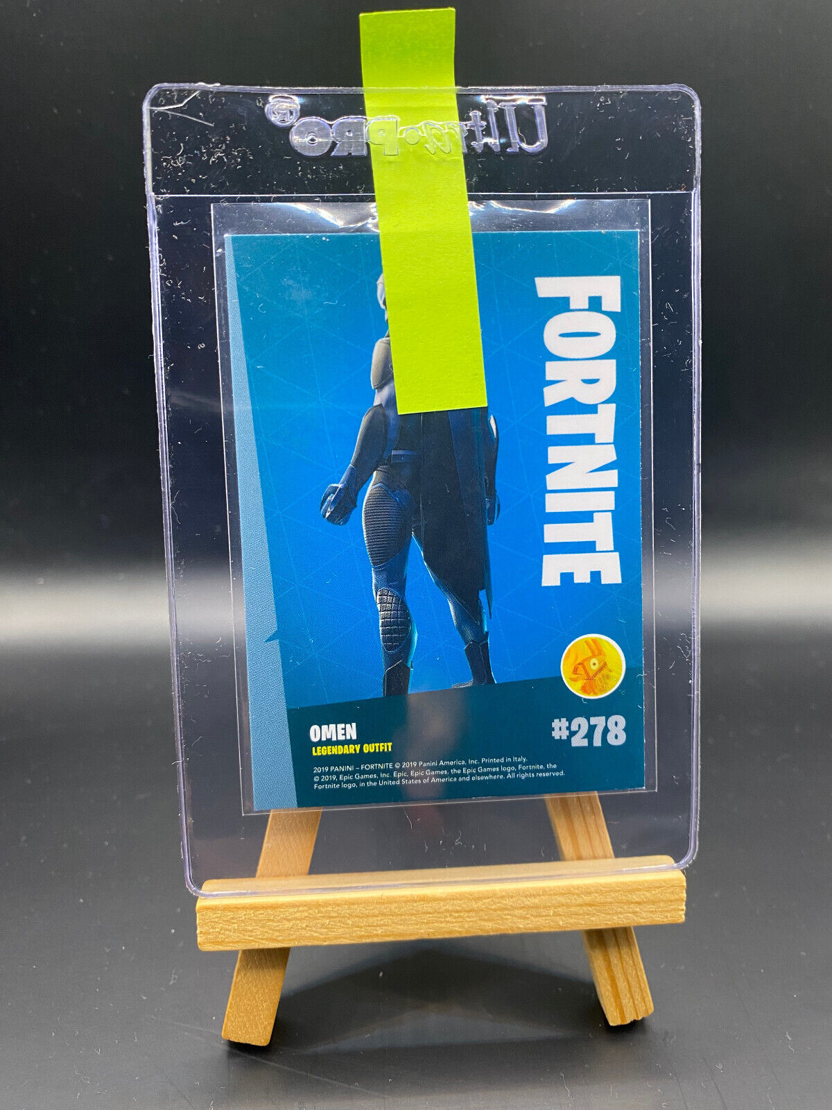 Fortnite Series 1 Nummer 278 Omen (Holo) Sammelkarte