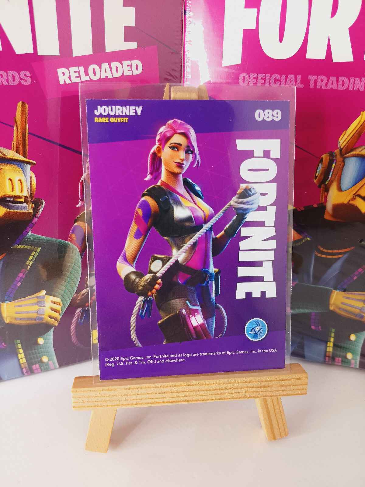 Fortnite Series 2 Reloaded Nummer #089 Journey Sammelkarte