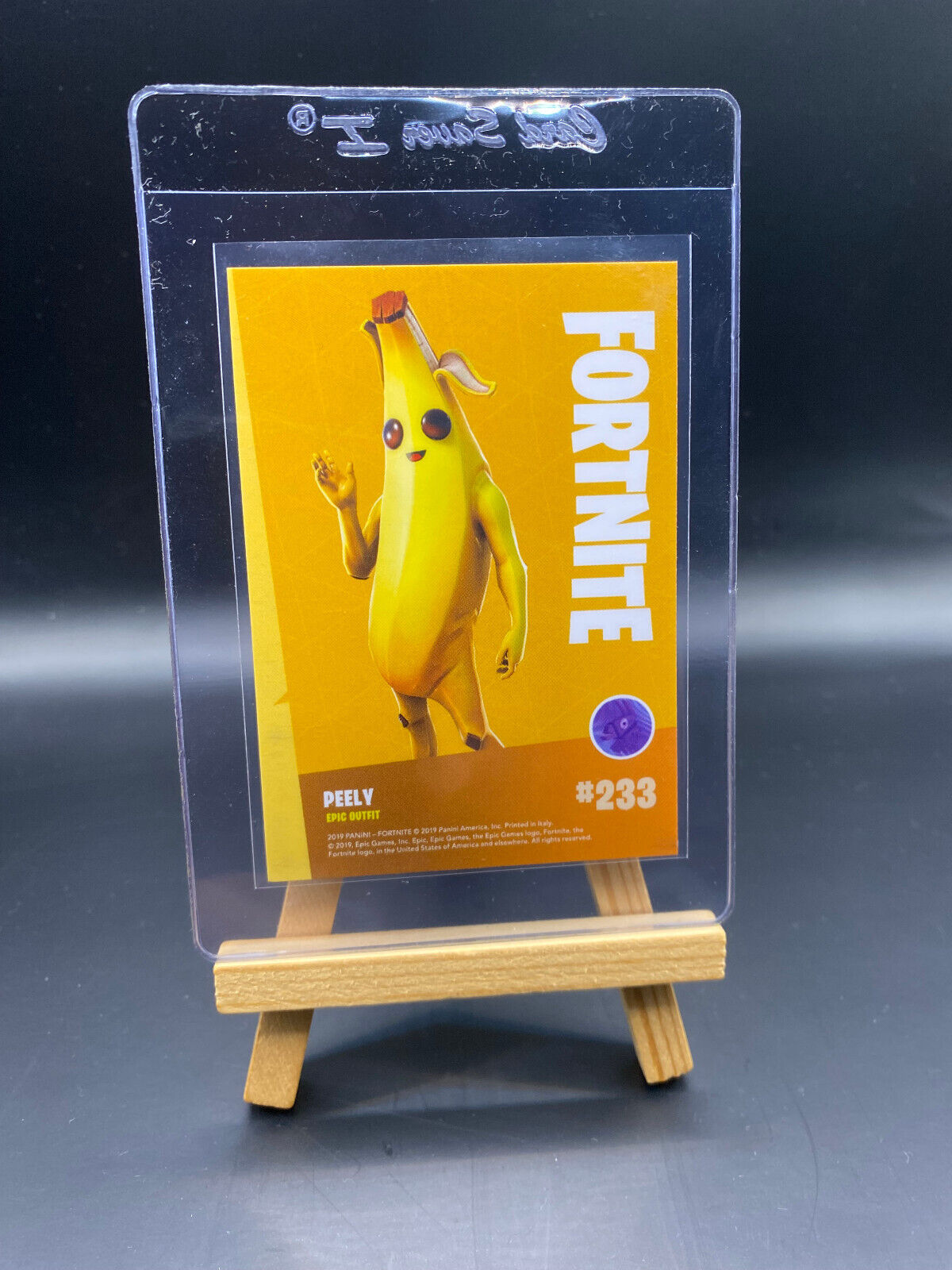 Fortnite Series 1 Nummer 233 Peely (Holo) Sammelkarte