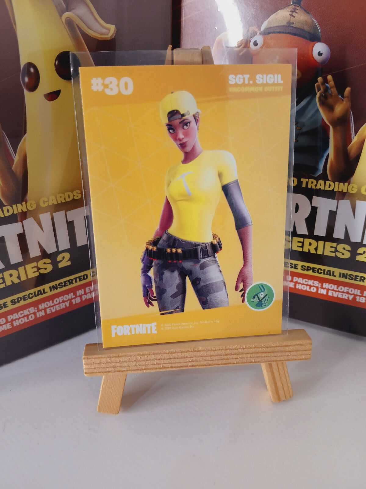 Fortnite Series 2 Nummer #30 SGT. Sigil Sammelkarte