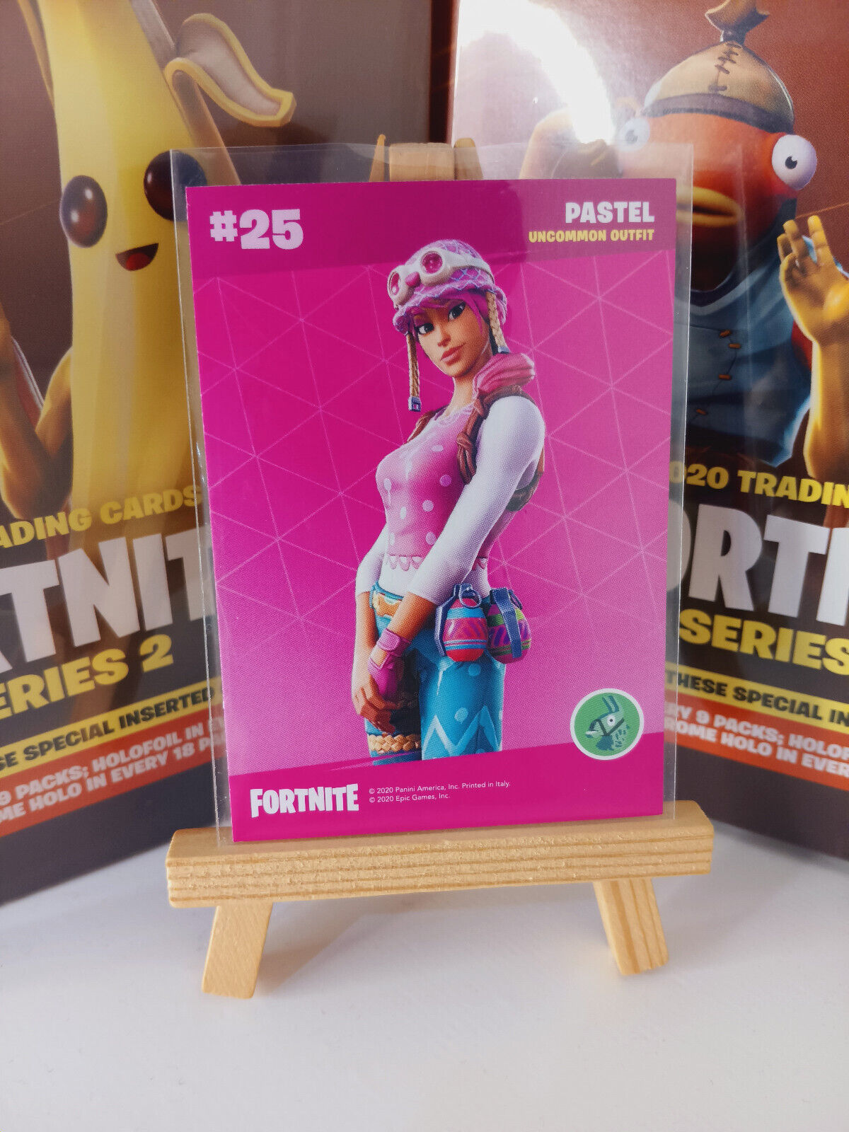 Fortnite Series 2 Nummer #25 Pastel Sammelkarte