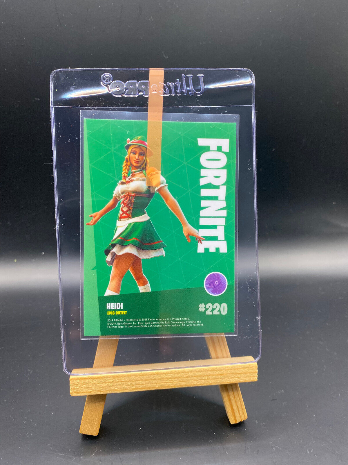 Fortnite Series 1 Nummer 220 Heidi (Holo) Sammelkarte