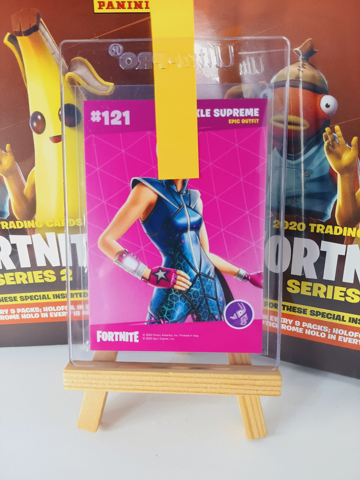 Fortnite Series 2 Nummer 121 Sparkle Supreme (Crystal Shard) Sammelkarte