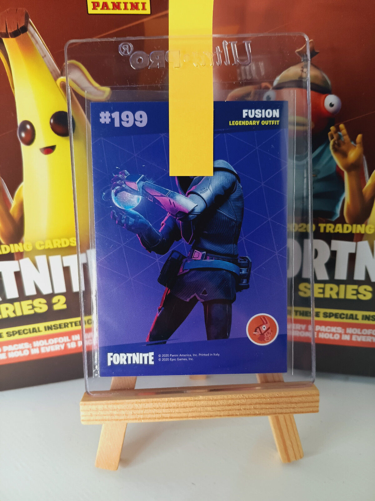 Fortnite Series 2 Nummer 199 Fusion (Crystal Shard) Sammelkarte