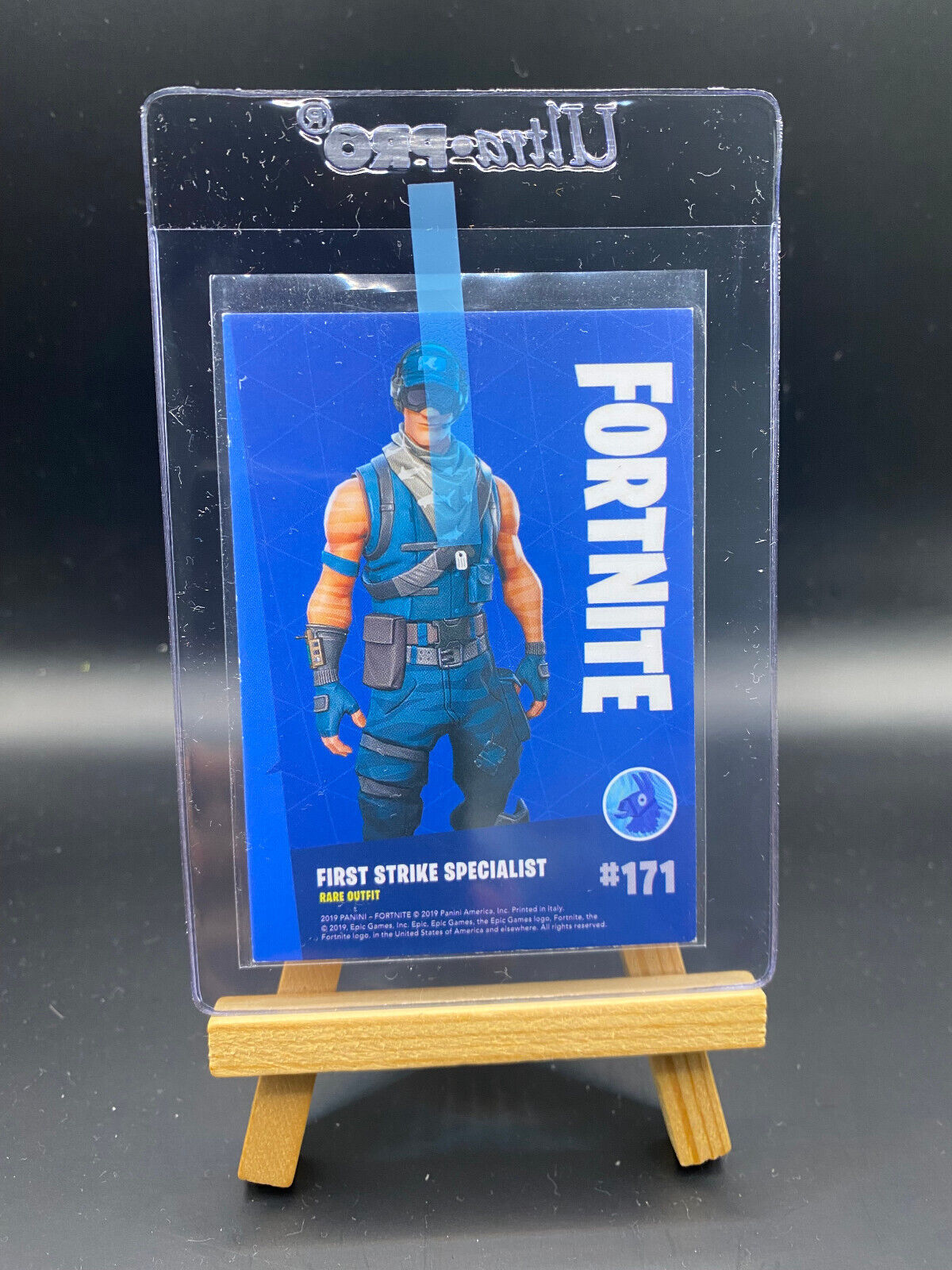 Fortnite Series 1 Nummer 171 First Strike Specialist (Holo) Sammelkarte