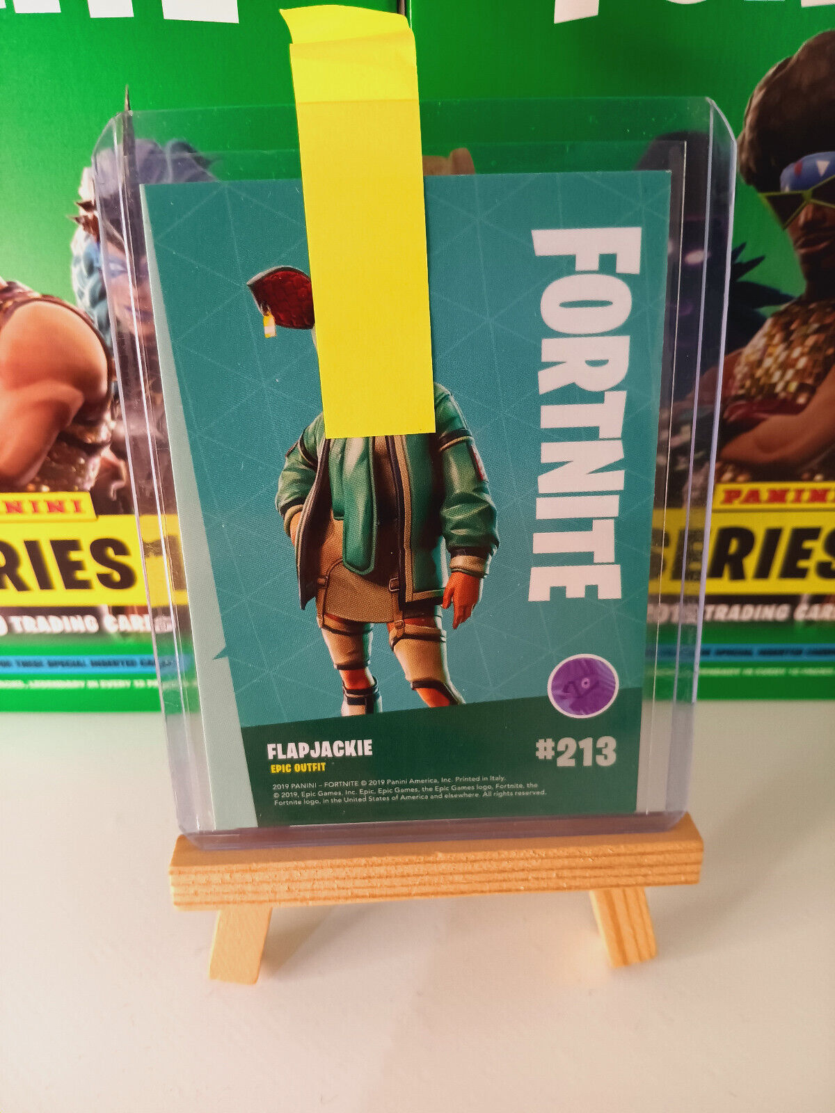 Fortnite Series 1 Nummer 213 Flapjackie (Holo) Sammelkarte