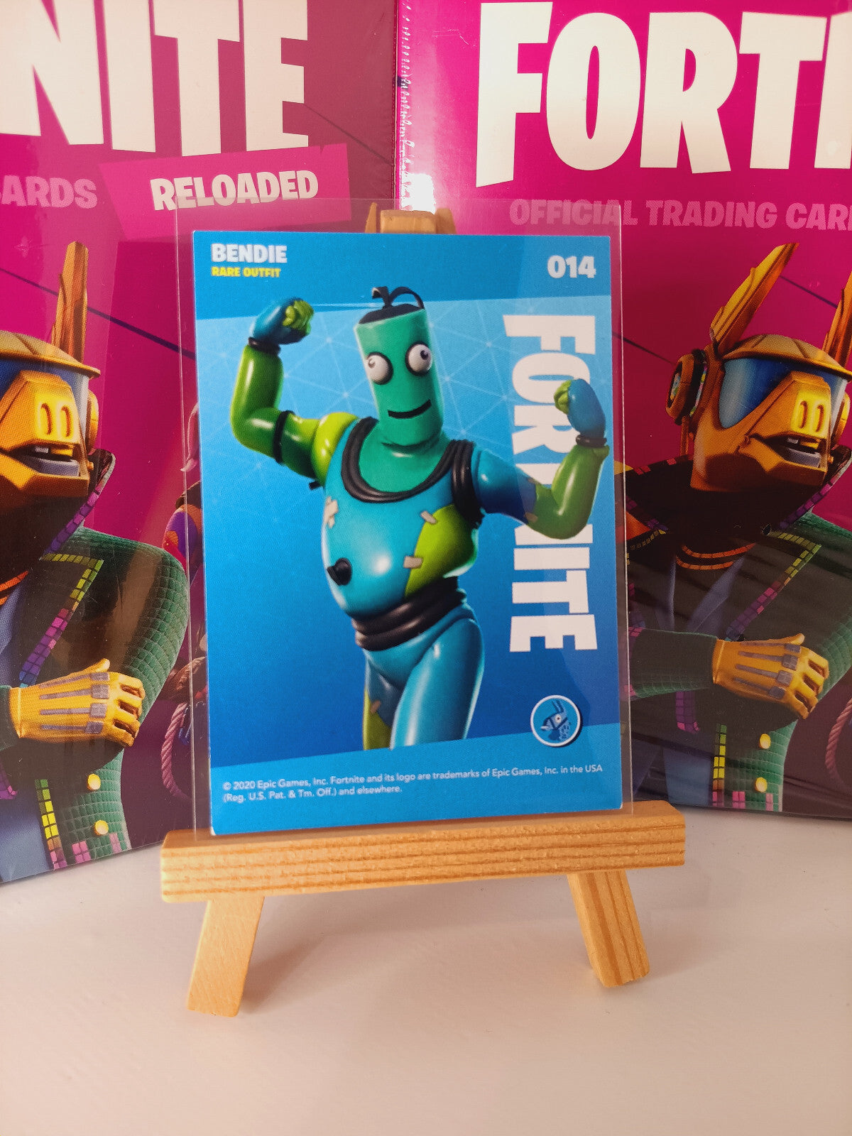 Fortnite Series 2 Reloaded Nummer #014 Bendie Sammelkarte