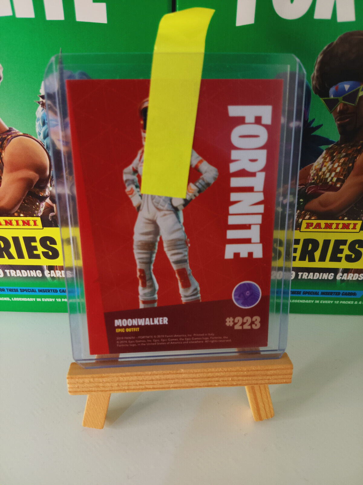 Fortnite Series 1 Nummer 223 Moonwalker (Holo) Sammelkarte