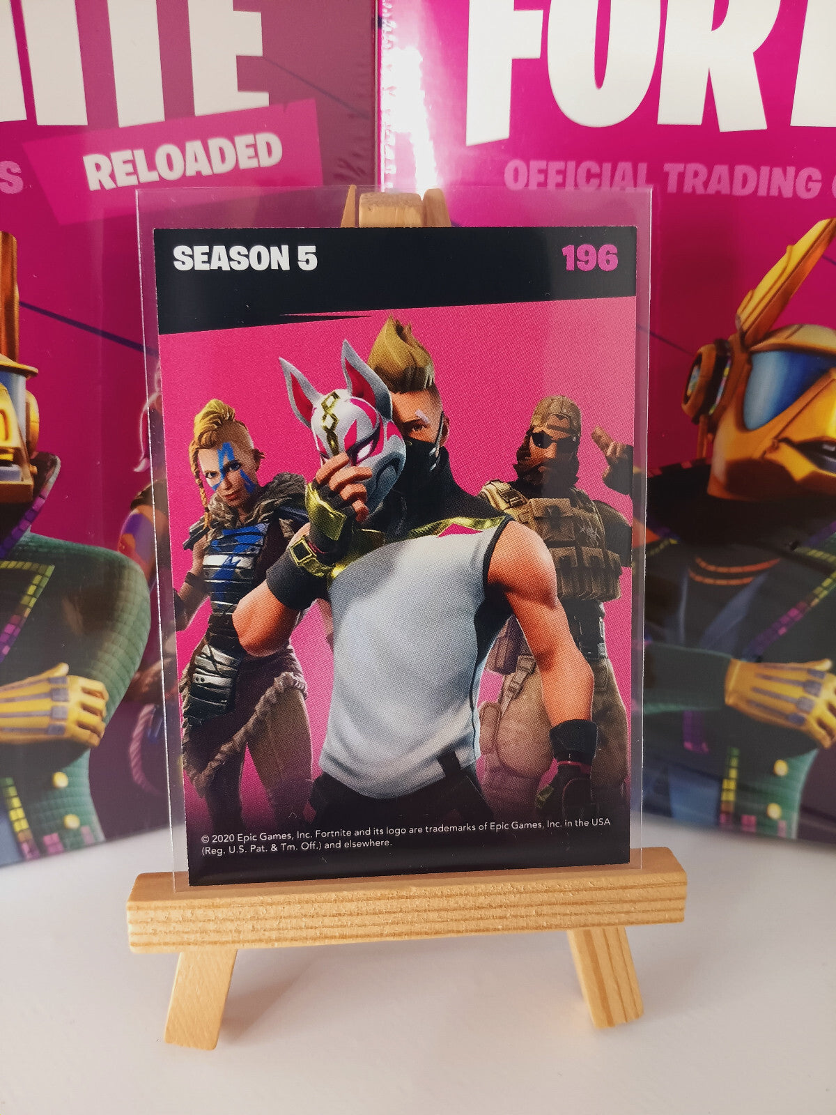 Fortnite Series 2 Reloaded Nummer 196 Season 5 Sammelkarte