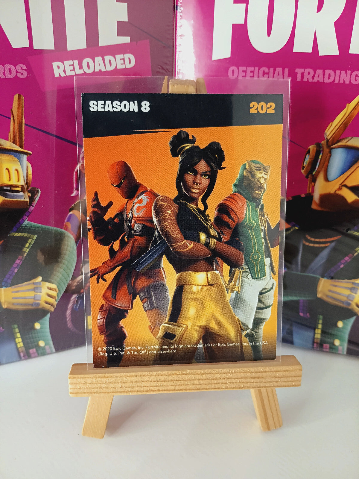 Fortnite Series 2 Reloaded Nummer 202 Season 8 Sammelkarte