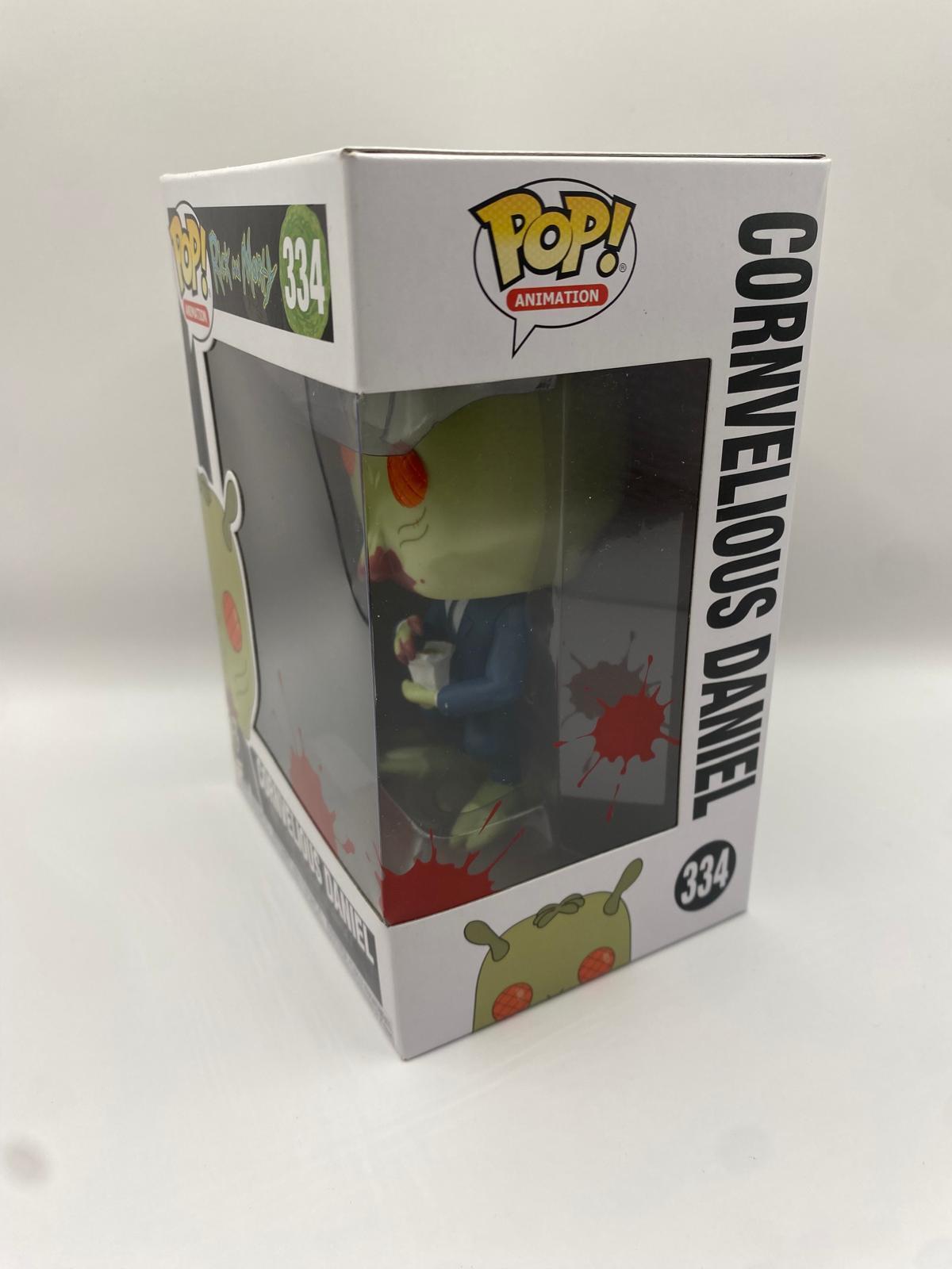 Cornvelious Daniel Rick and Morty 334 Funko Pop Figur