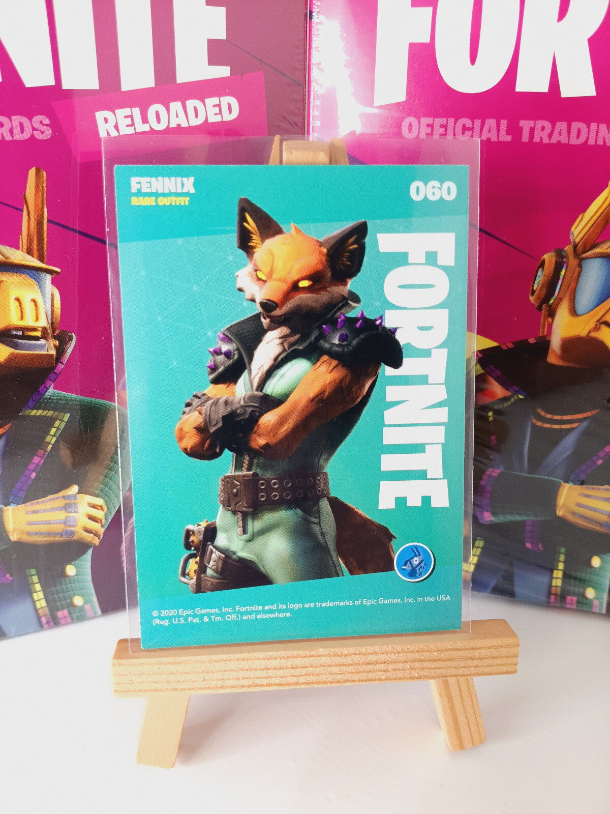 Fortnite Series 2 Reloaded Nummer #060 Fennix Sammelkarte