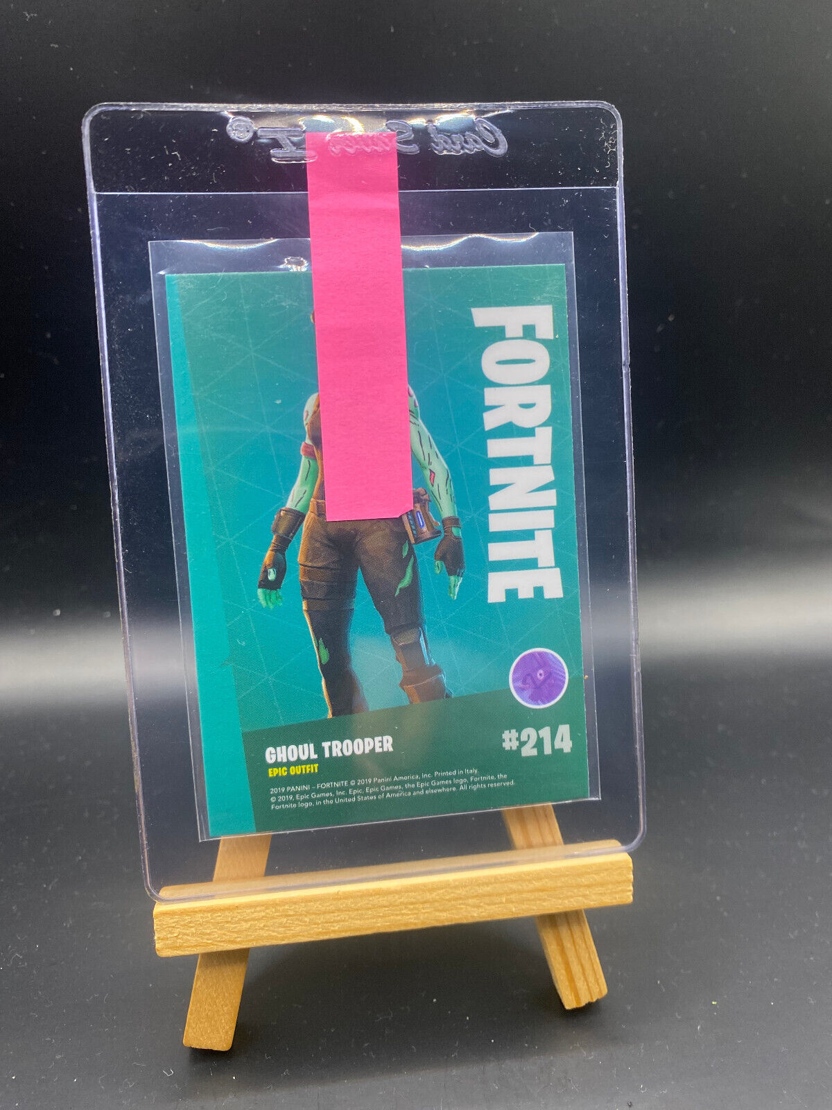 Fortnite Series 1 Nummer 214 Ghoul Trooper (Holo) Sammelkarte