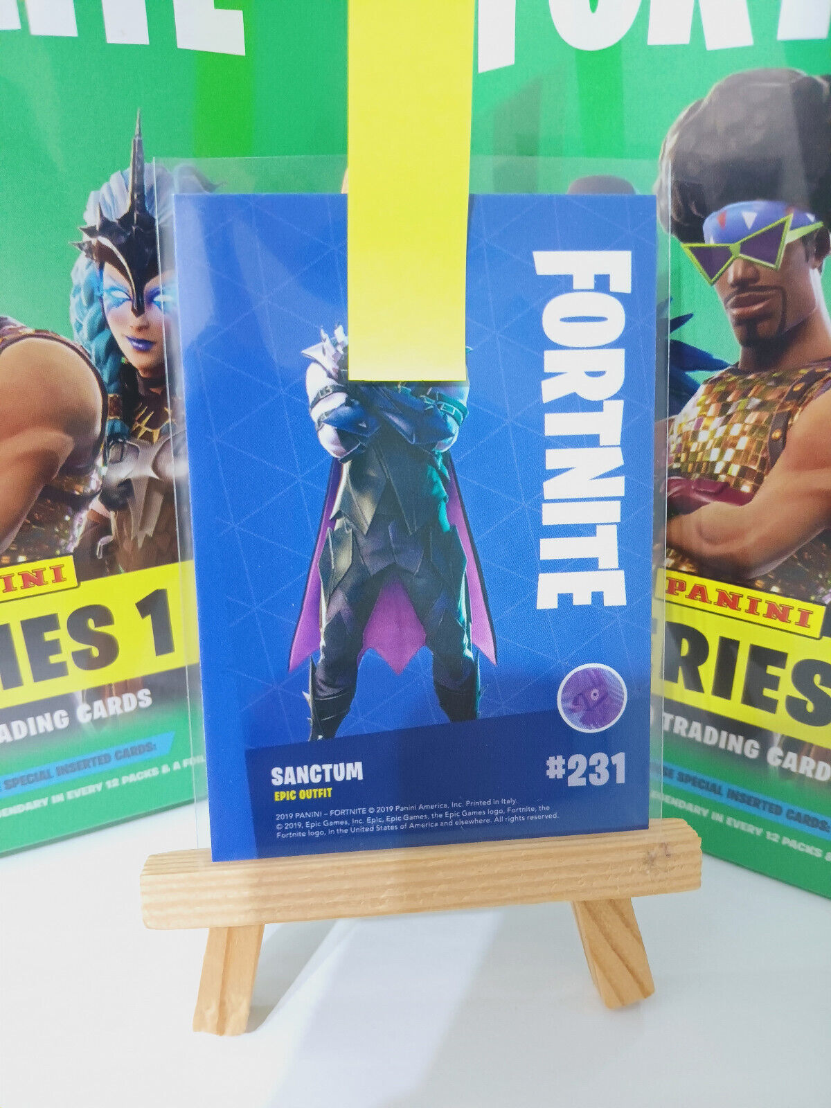 Fortnite Series 1 Nummer 231 Sanctum (Holo) Sammelkarte