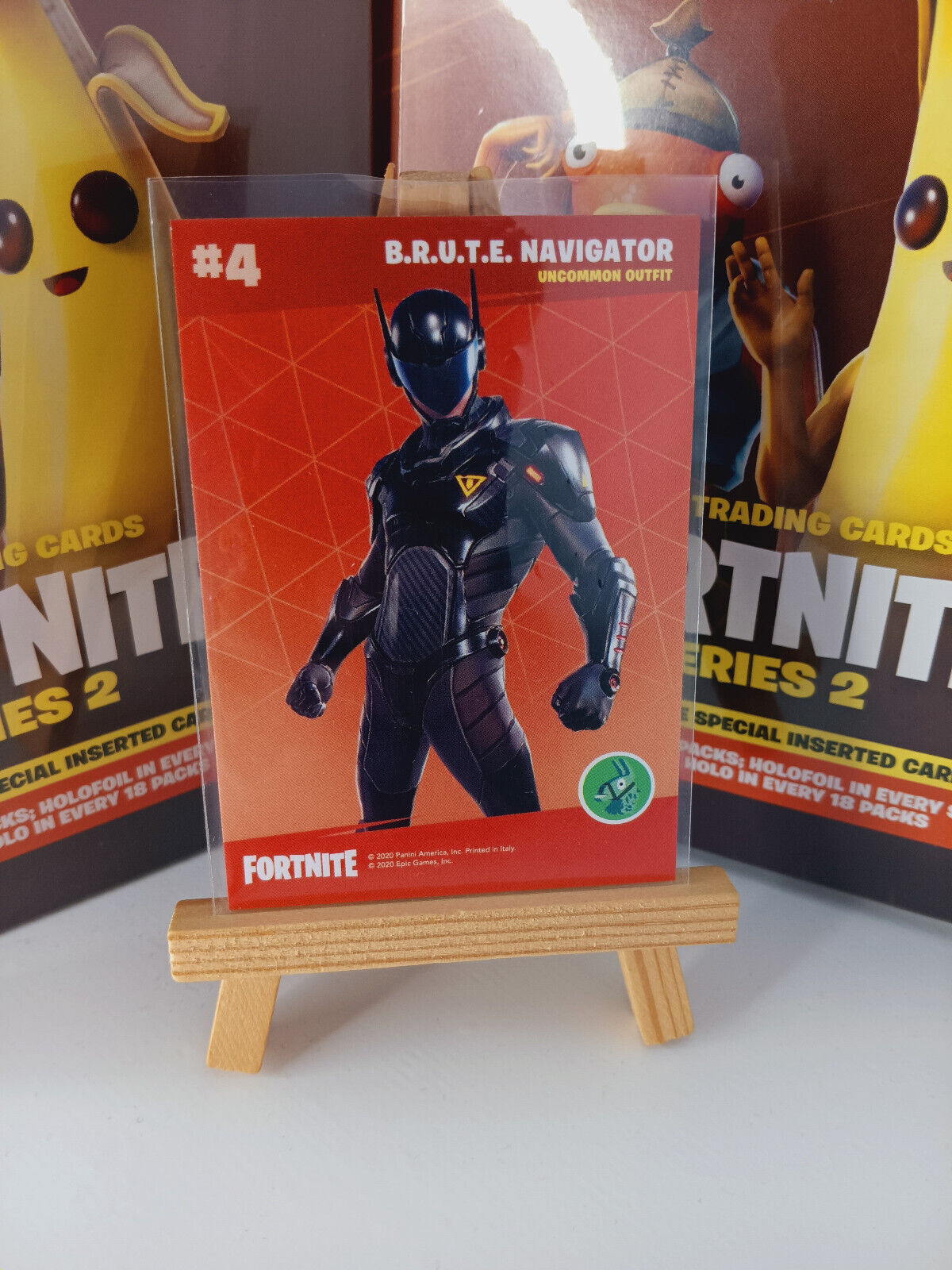Fortnite Series 2 Nummer #04 B.R.U.T.E. Navigator Sammelkarte