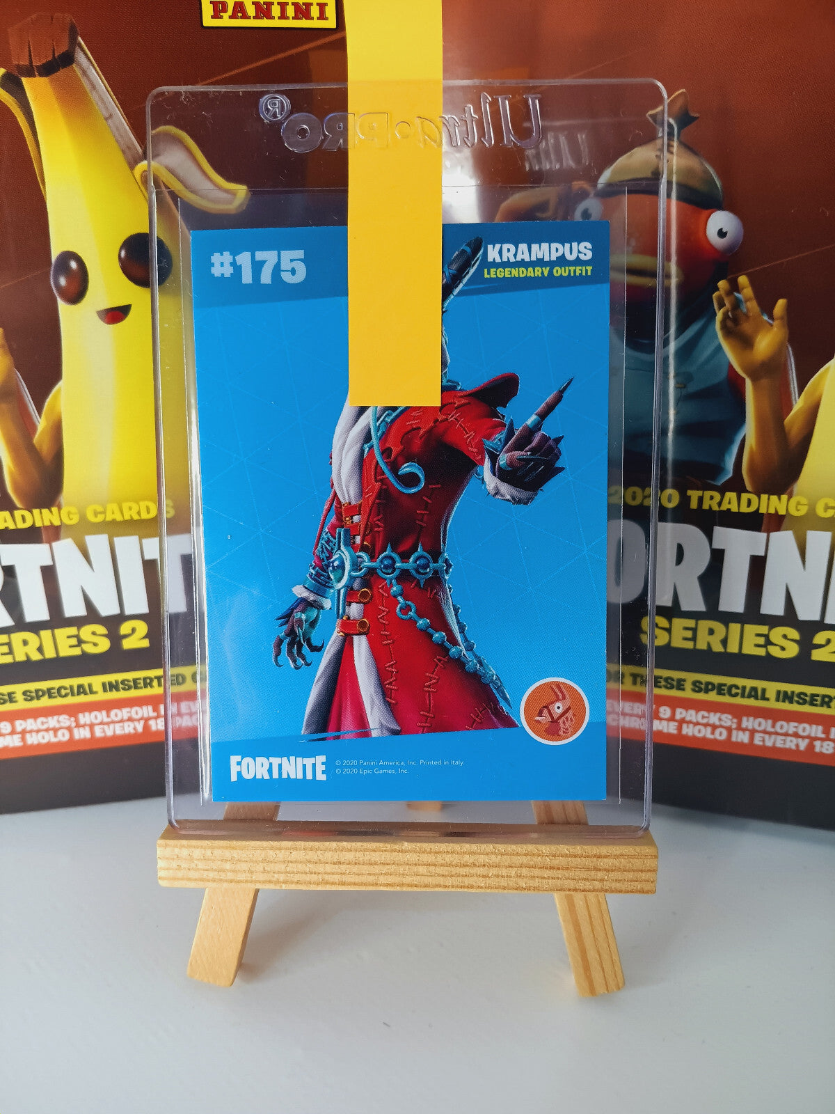 Fortnite Series 2 Nummer 175 Krampus (Crystal Shard) Sammelkarte