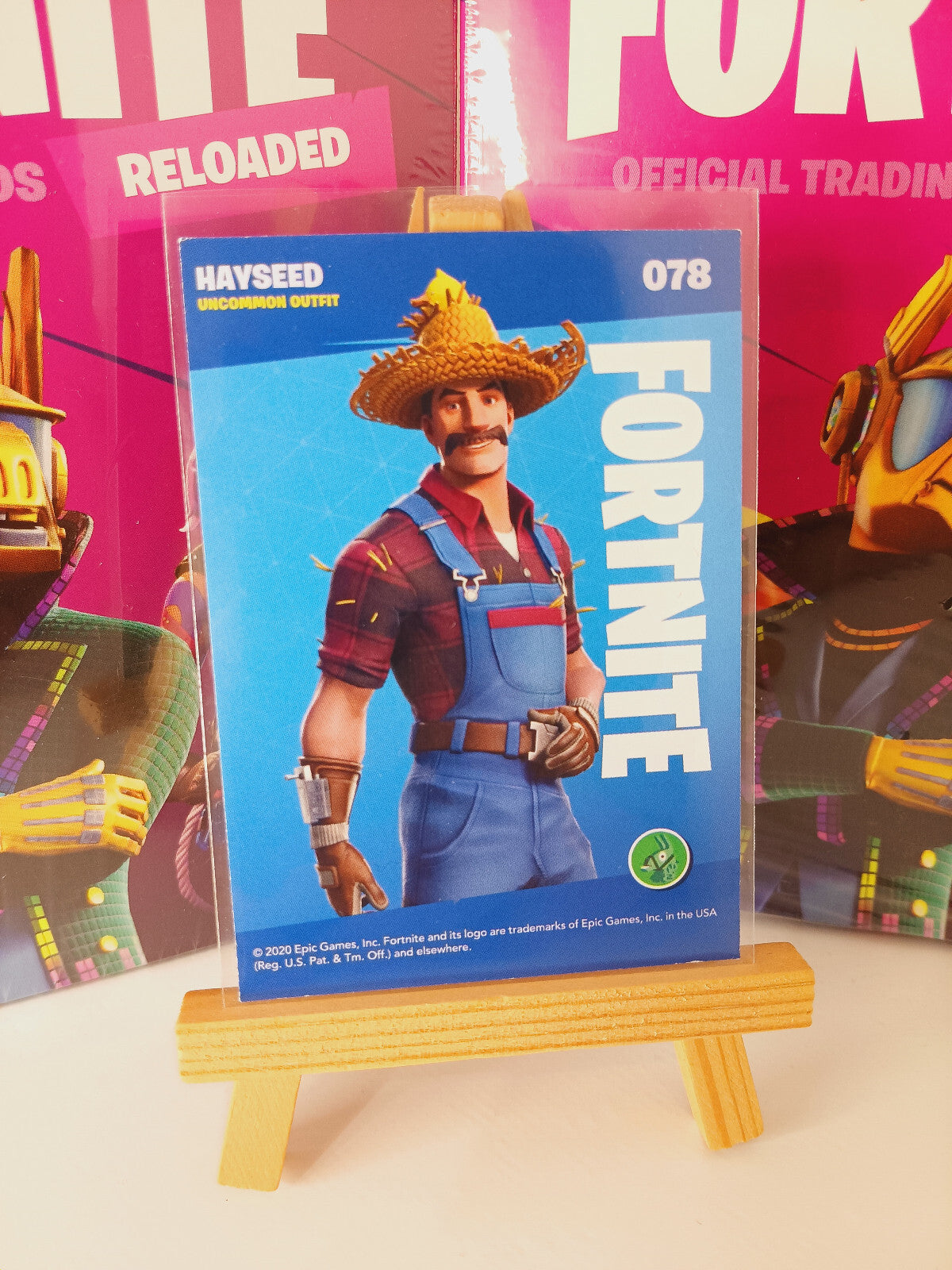 Fortnite Series 2 Reloaded Nummer #078 Hayseed Sammelkarte