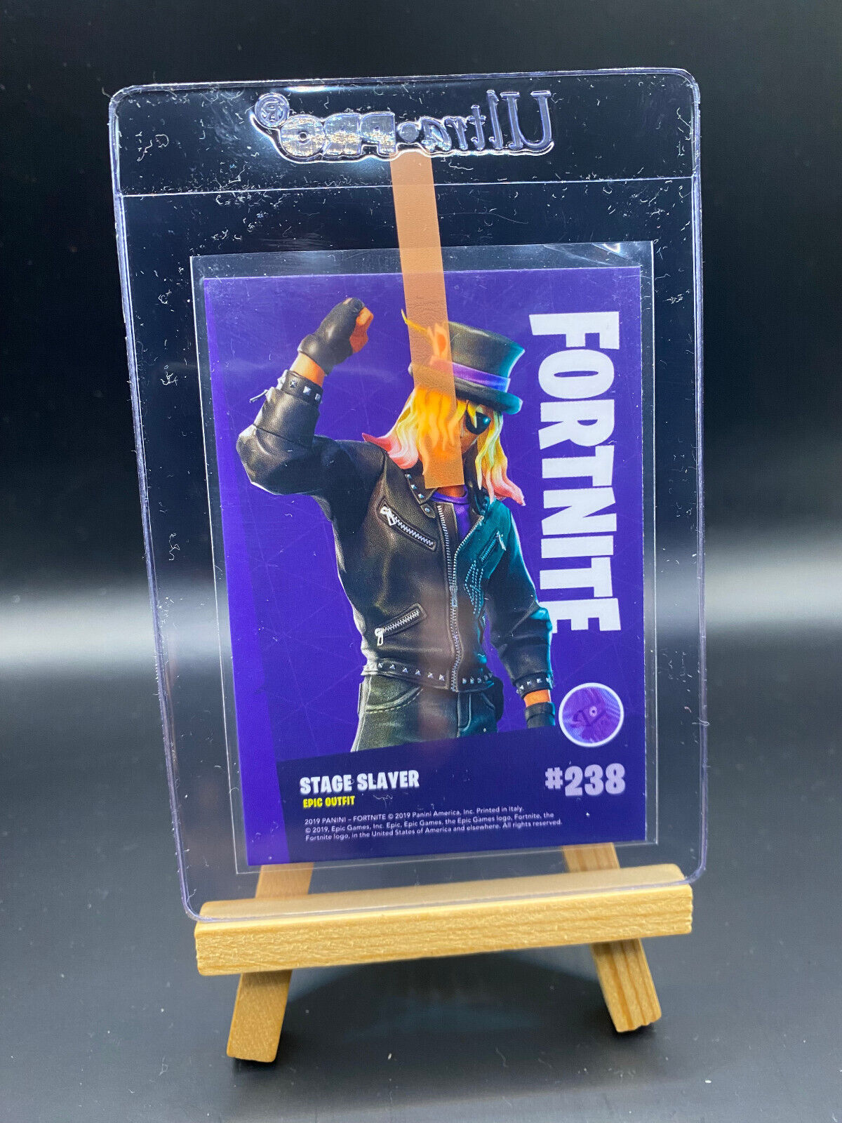 Fortnite Series 1 Nummer 238 Stage Slayer (Holo) Sammelkarte
