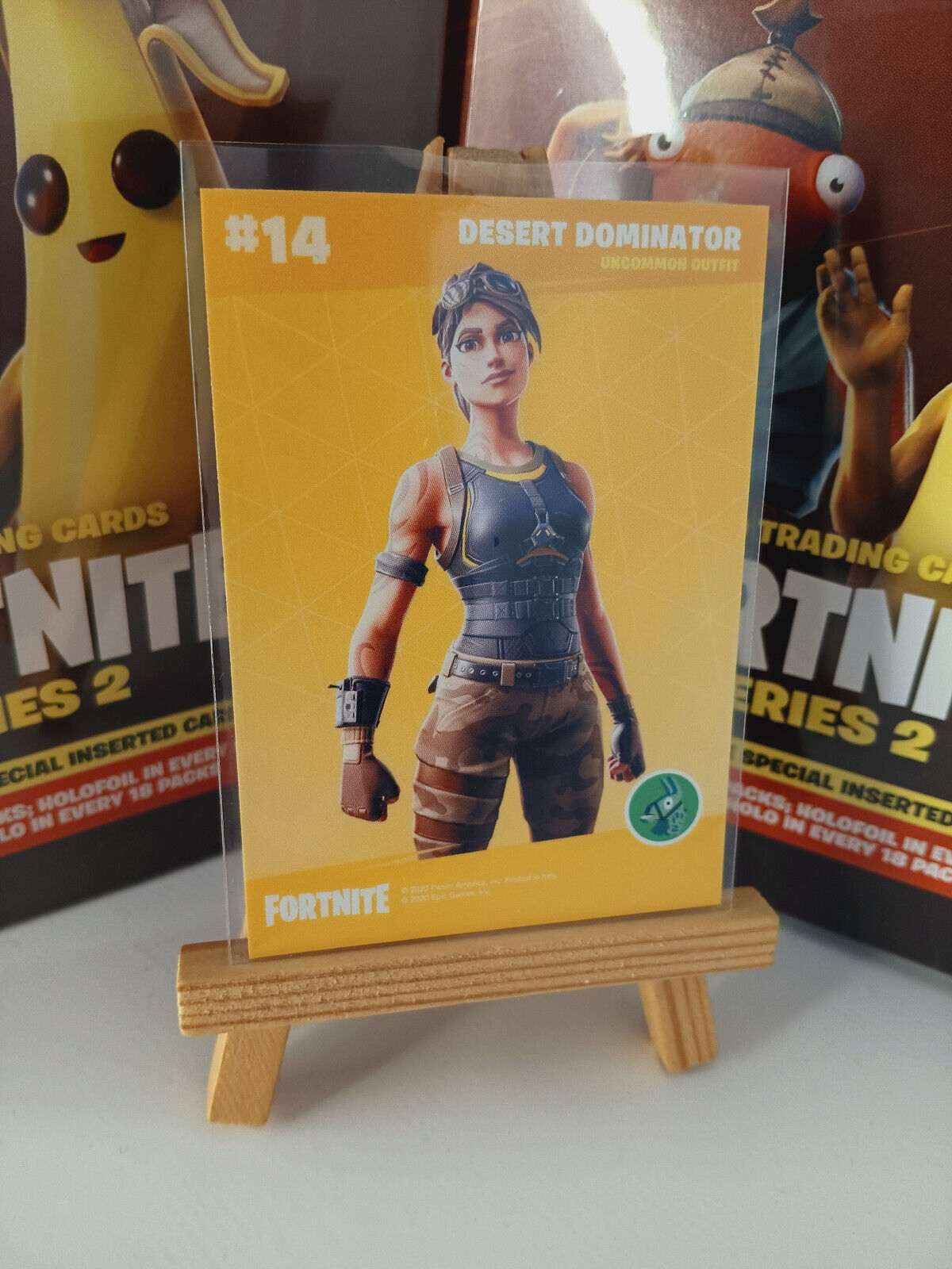 Fortnite Series 2 Nummer #14 Desert Dominator Sammelkarte