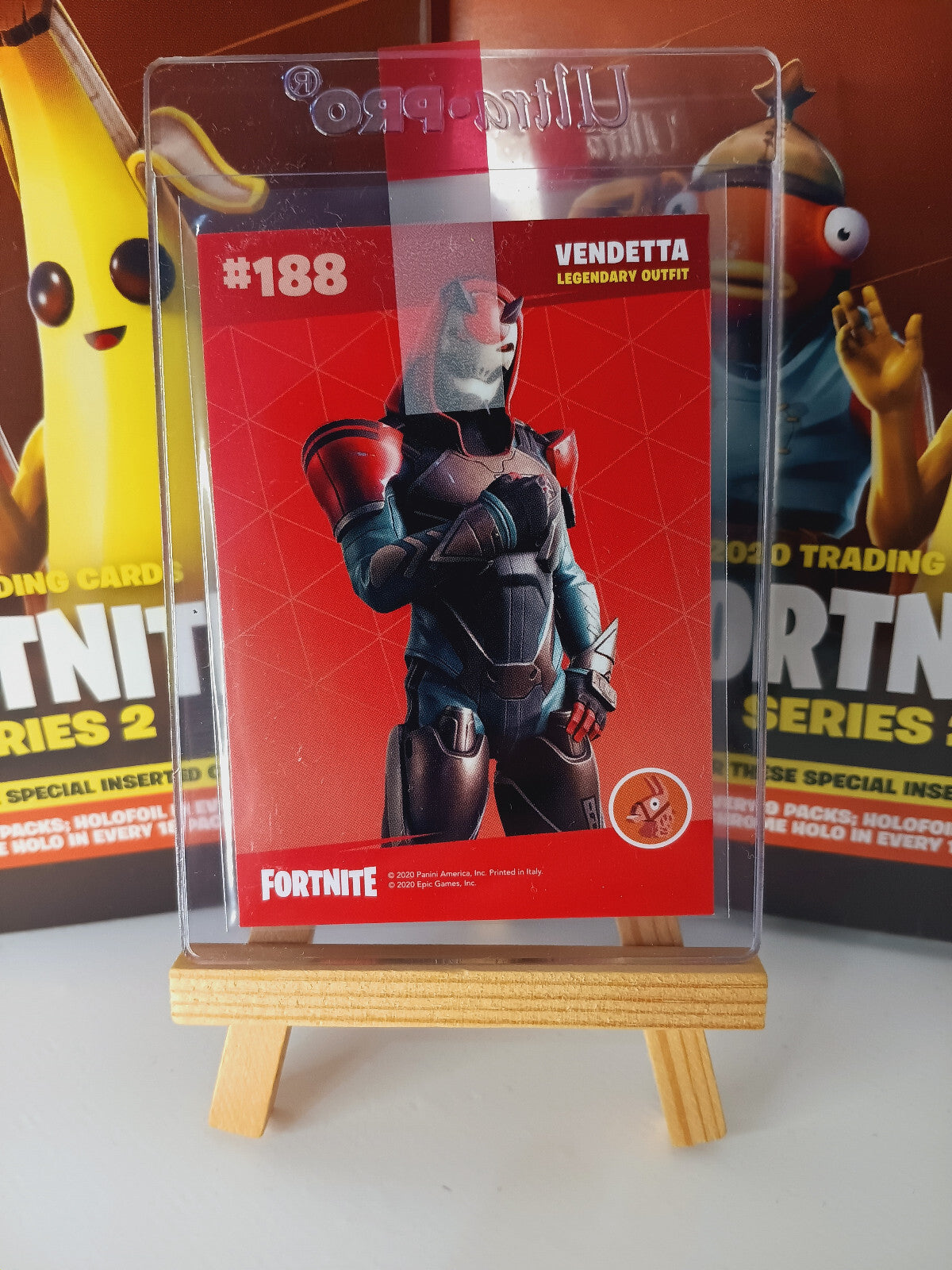 Fortnite Series 2 Nummer 188 Vendetta (Crystal Shard) Sammelkarte