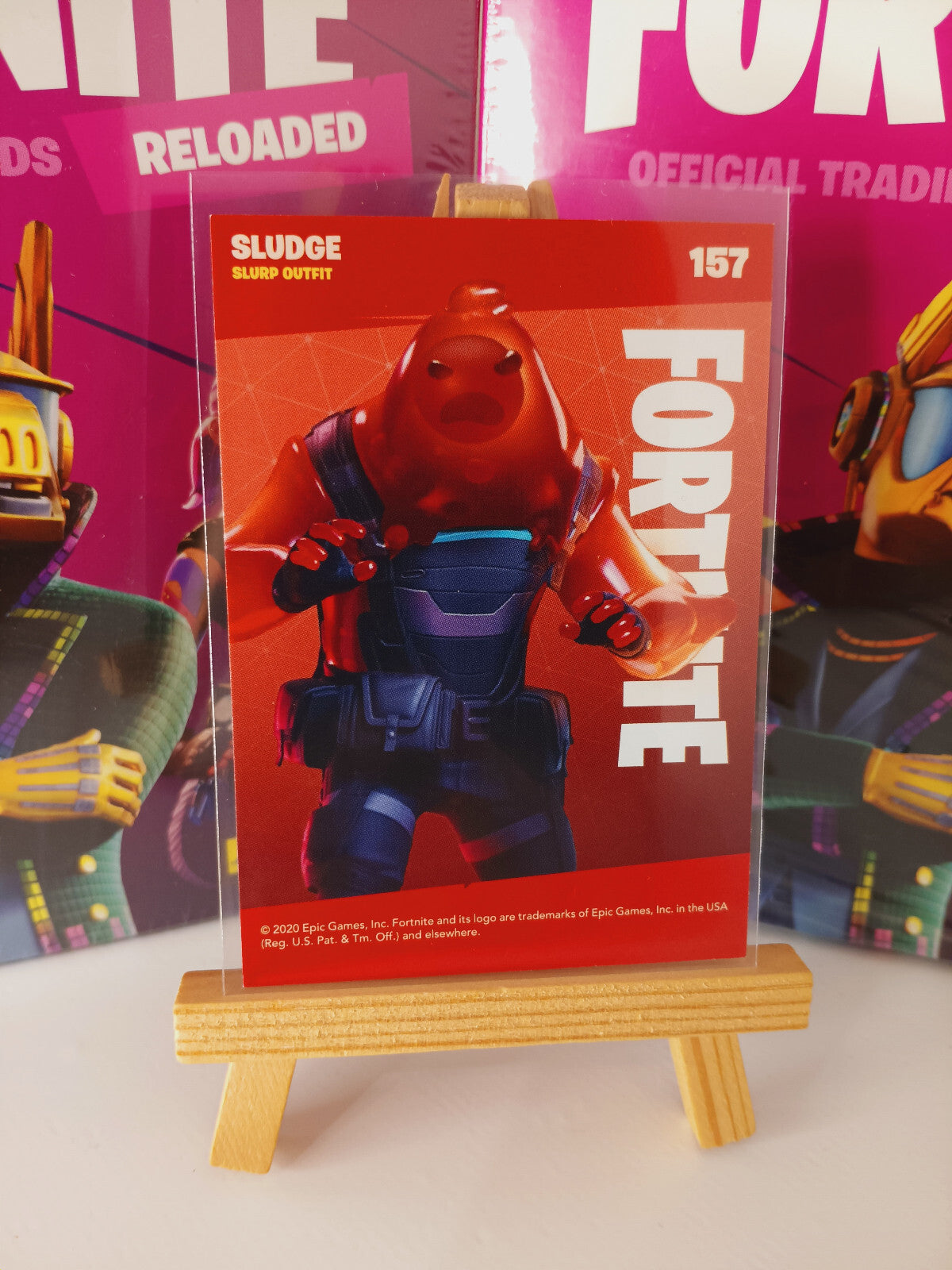 Fortnite Series 2 Reloaded Nummer 157 Sludge Sammelkarte