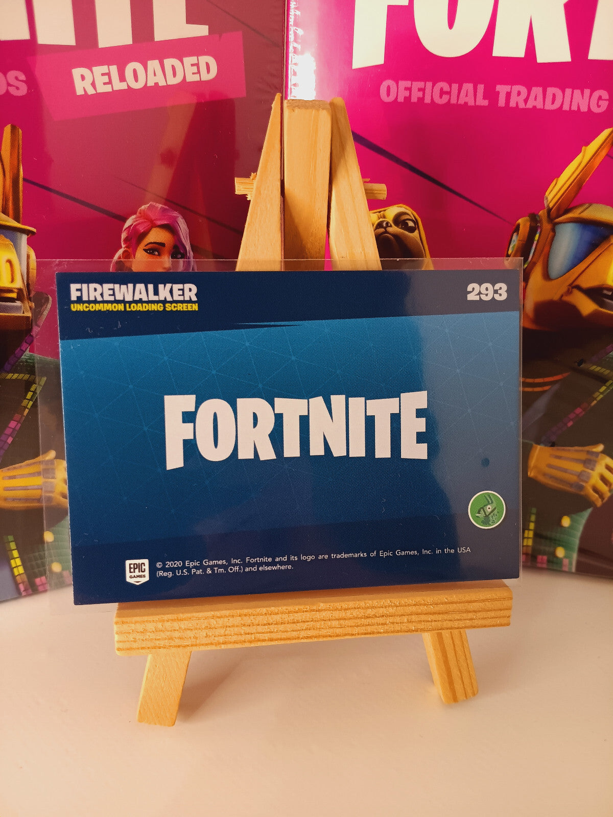 Fortnite Series 2 Reloaded Nummer 293 Firewalker Sammelkarte