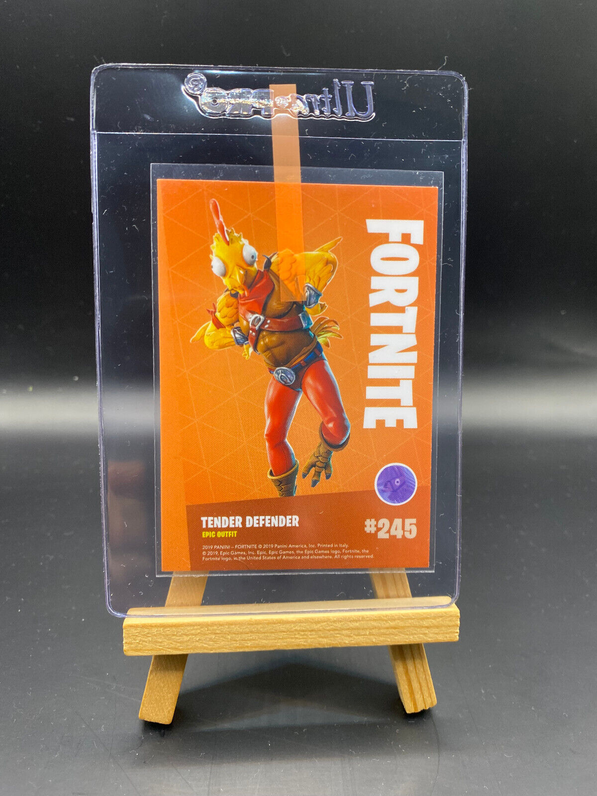 Fortnite Series 1 Nummer 245 Tender Defender (Holo) Sammelkarte