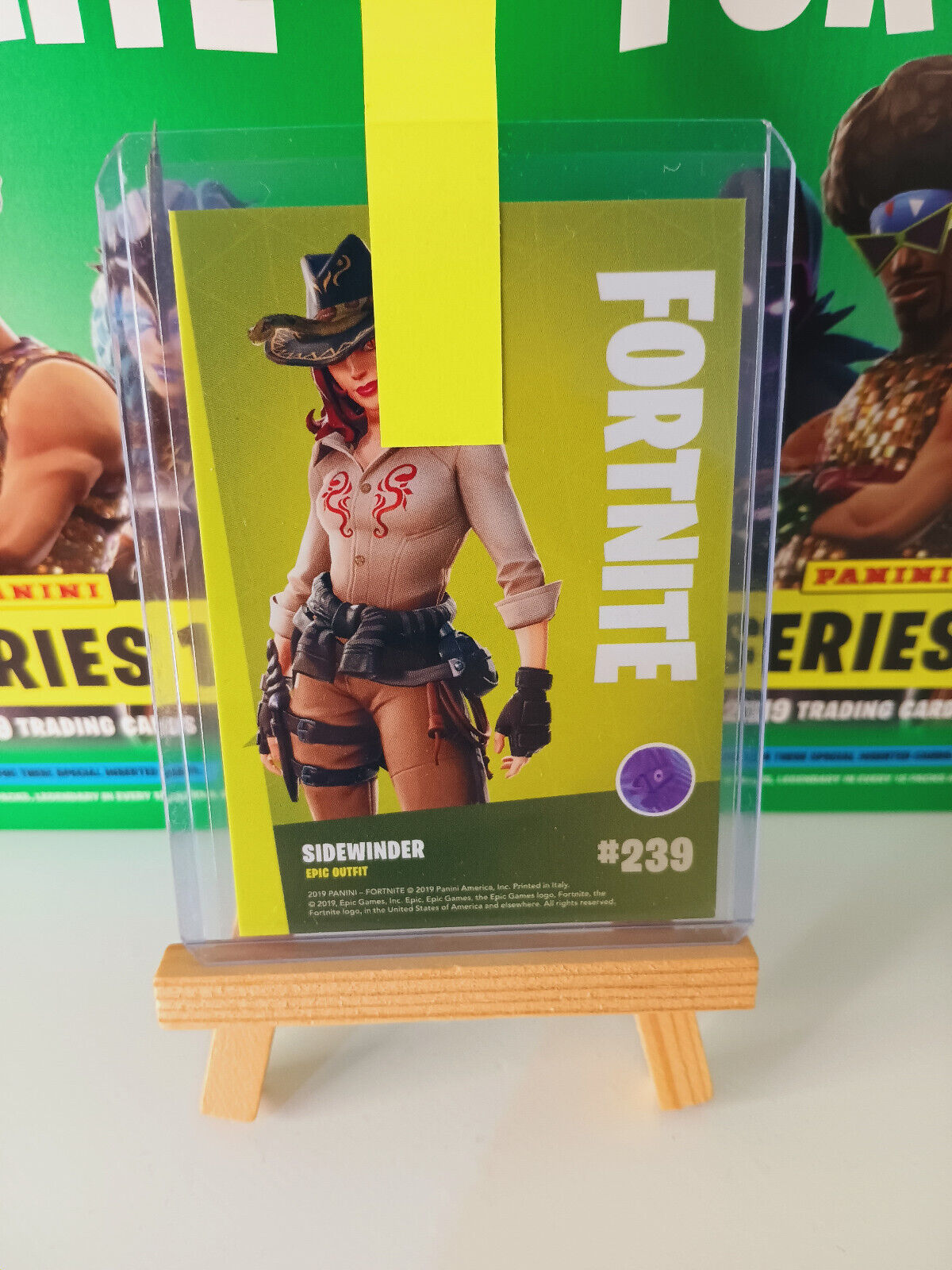 Fortnite Series 1 Nummer 239 Sidewinder (Holo) Sammelkarte