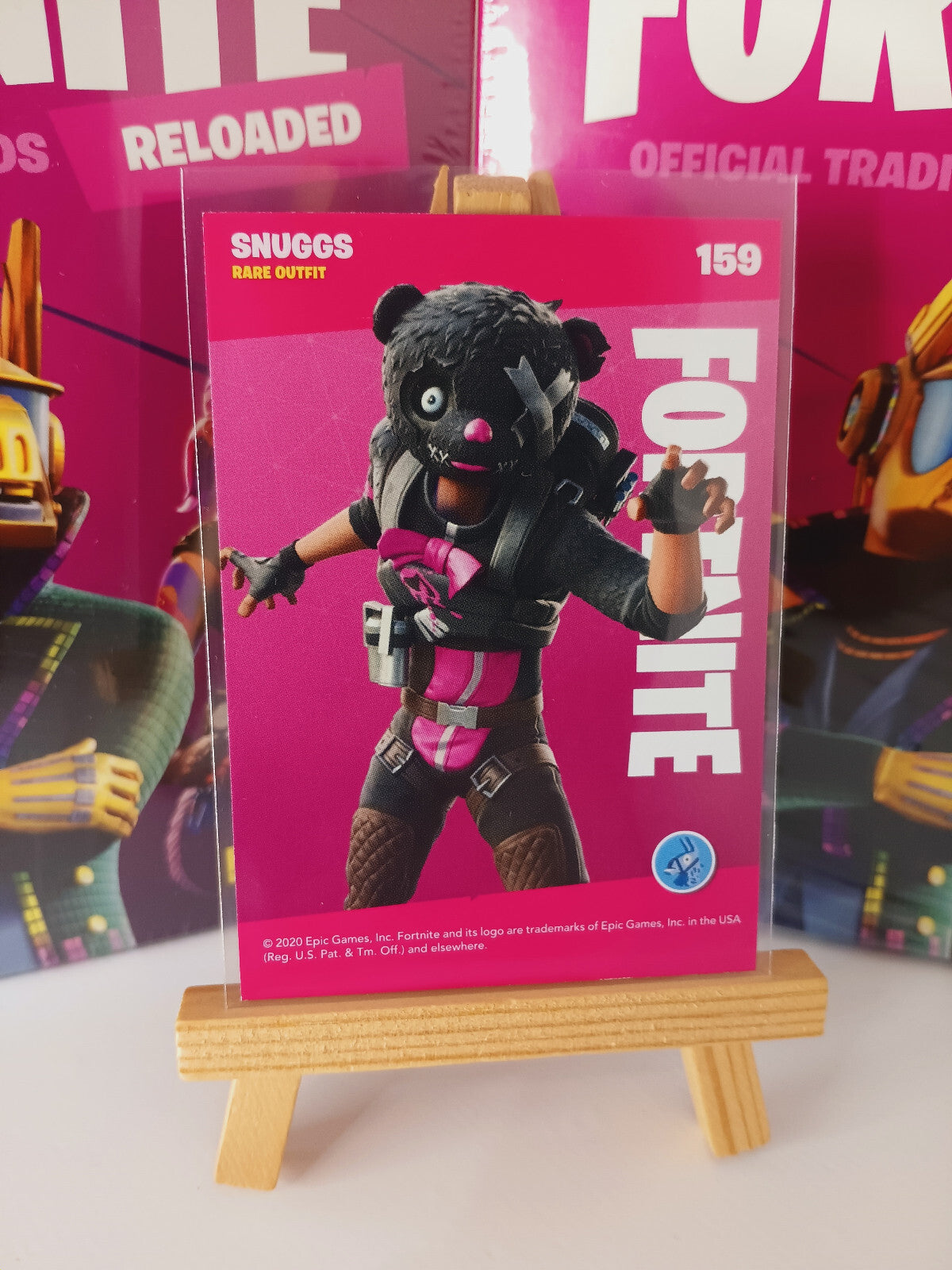 Fortnite Series 2 Reloaded Nummer 159 Snuggs Sammelkarte