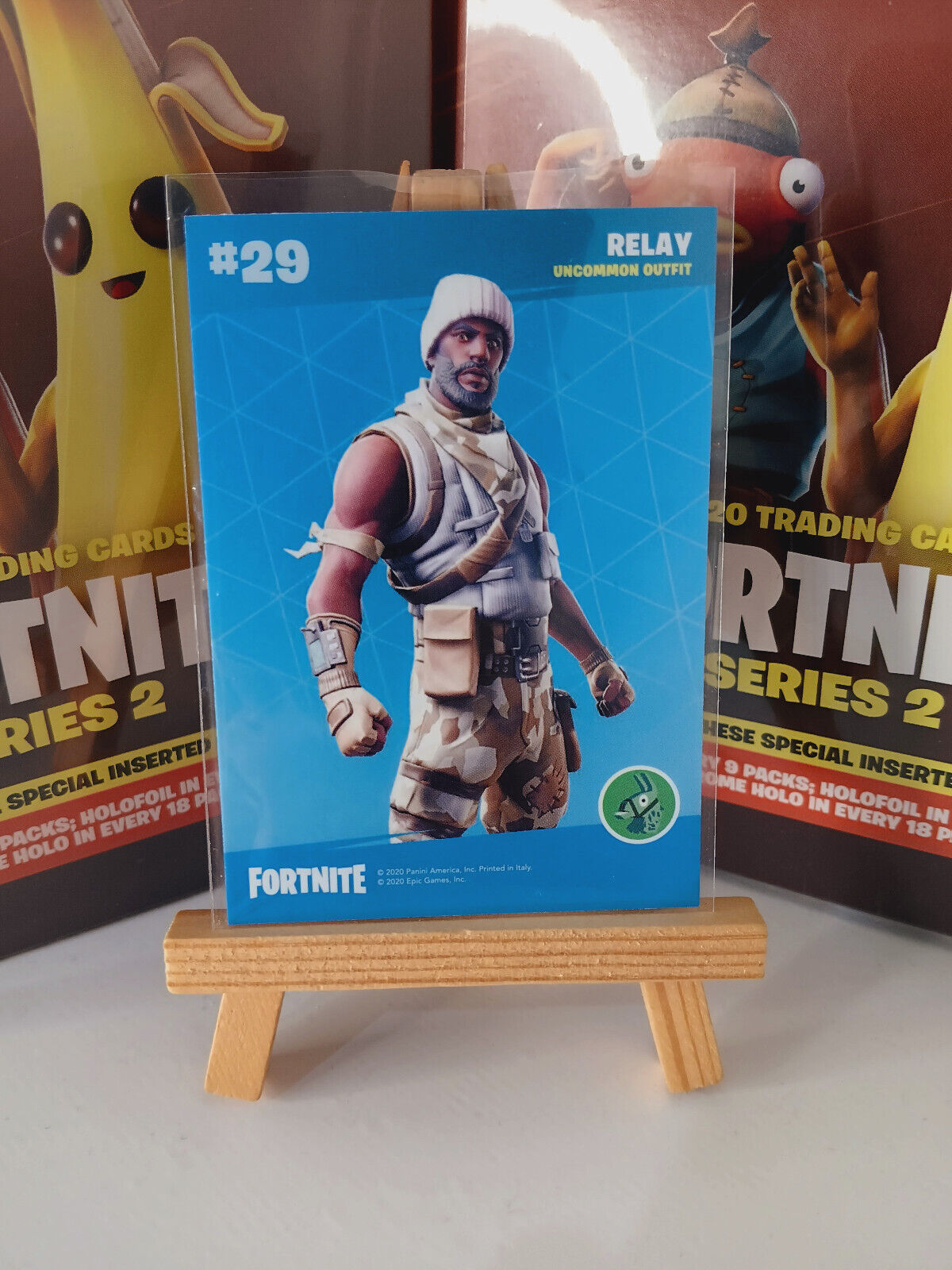 Fortnite Series 2 Nummer #29 Relay Sammelkarte