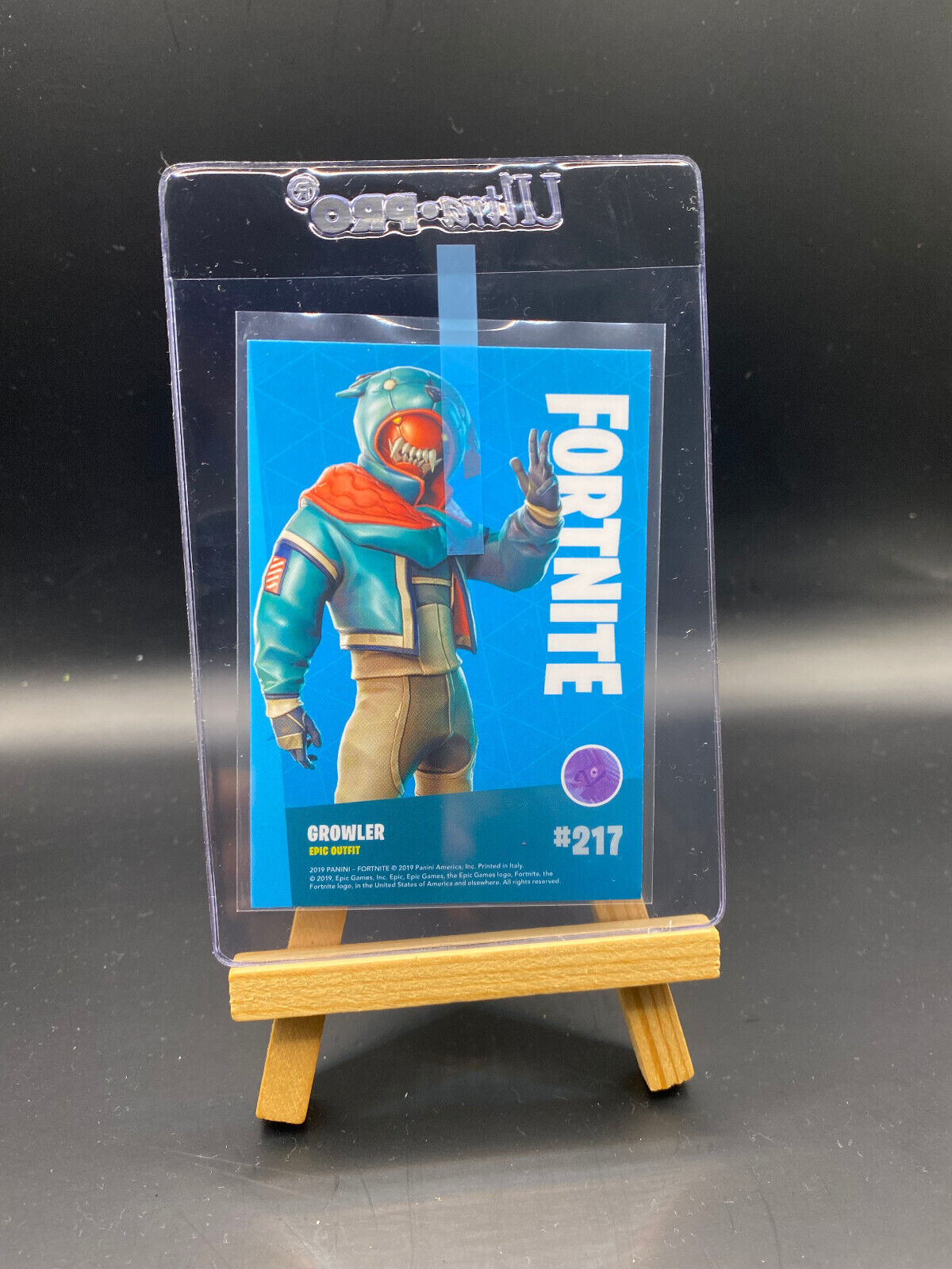 Fortnite Series 1 Nummer 217 Growler (Holo) Sammelkarte