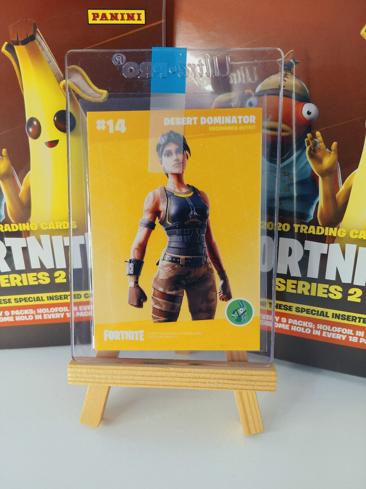 Fortnite Series 2 Nummer #14 Desert Dominator (Crystal Shard) Sammelkarte