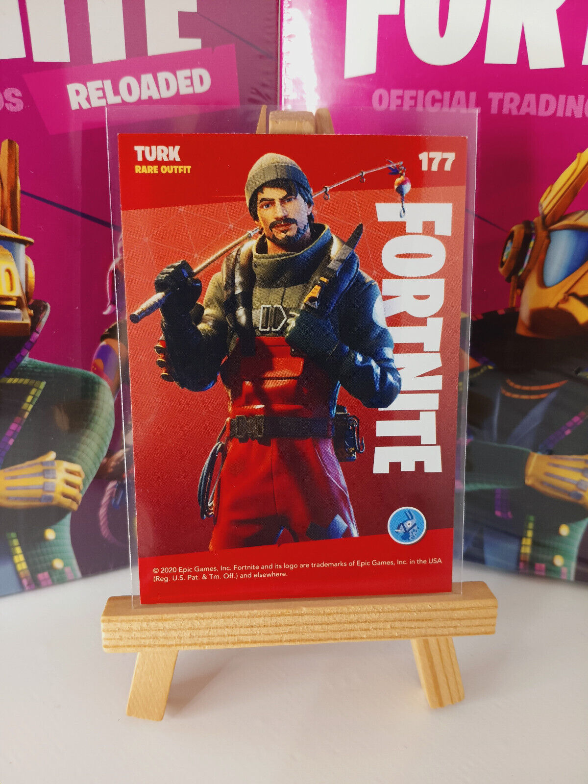 Fortnite Series 2 Reloaded Nummer 177 Turk Sammelkarte