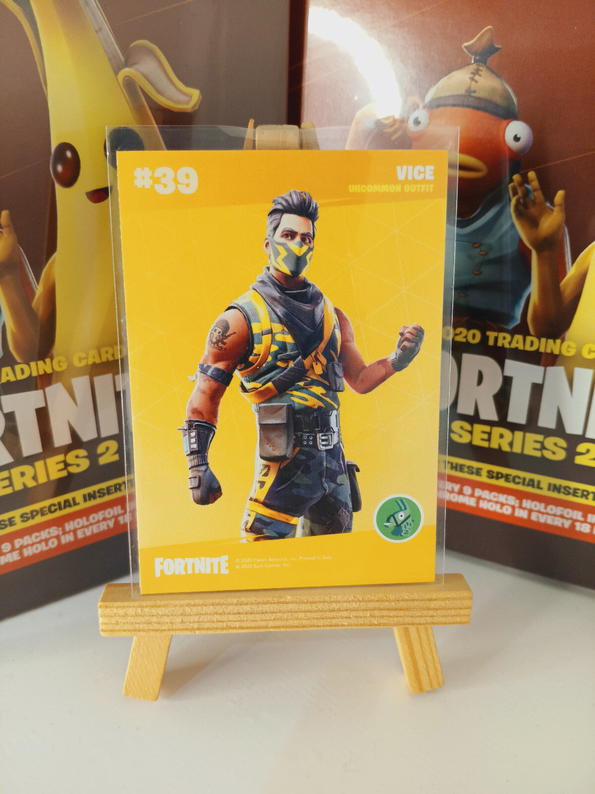 Fortnite Series 2 Nummer #39 Vice Sammelkarte