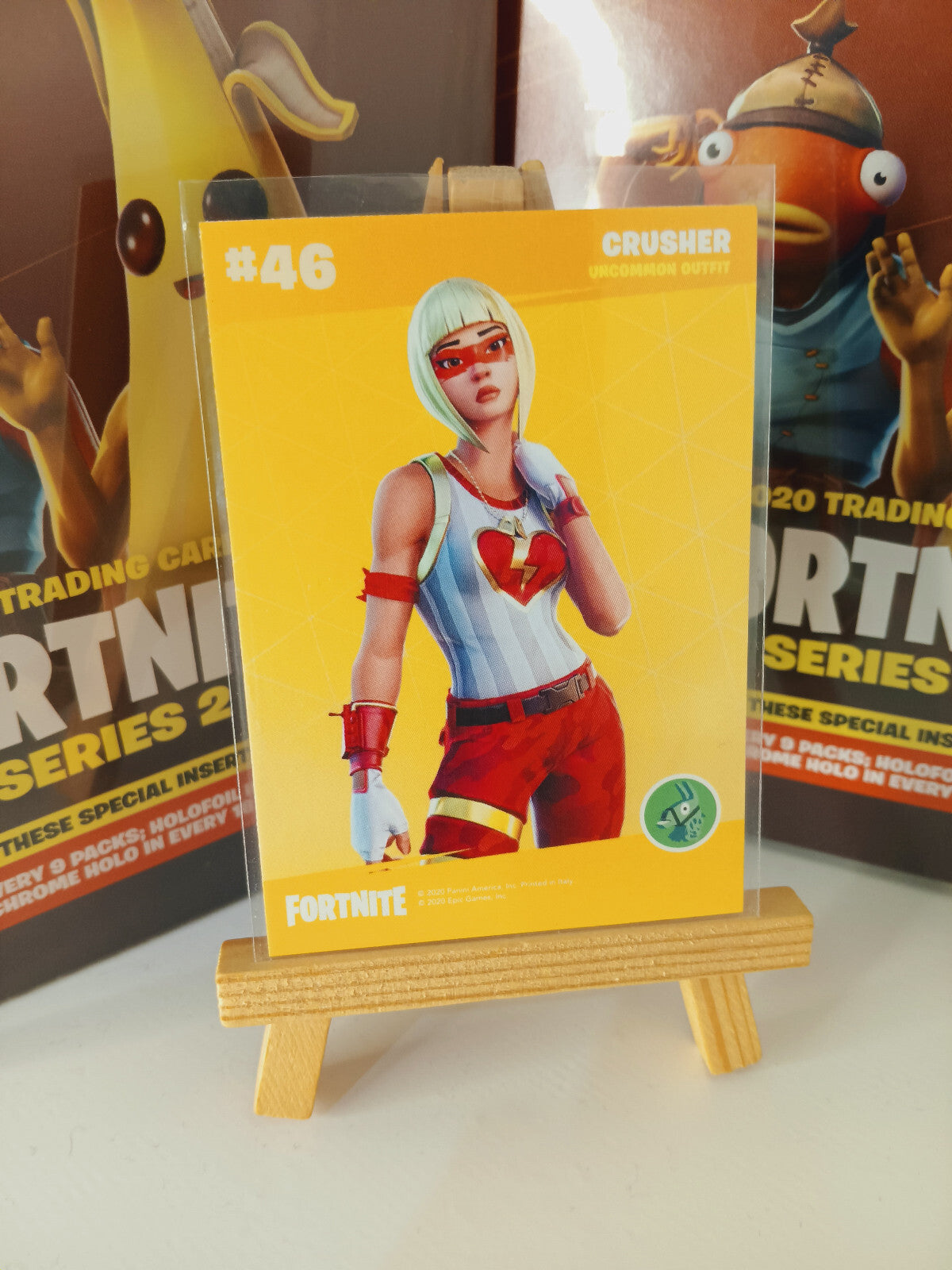 Fortnite Series 2 Nummer #46 Crusher Sammelkarte