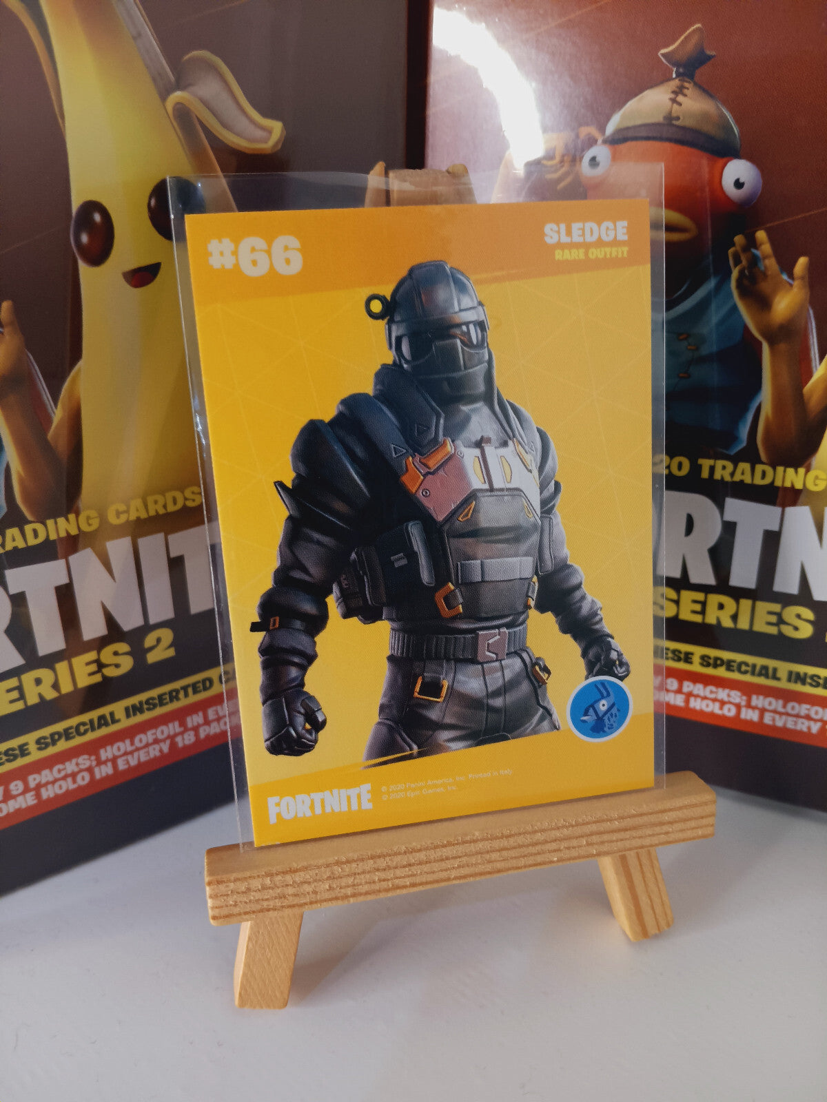 Fortnite Series 2 Nummer #66 Sledge Sammelkarte