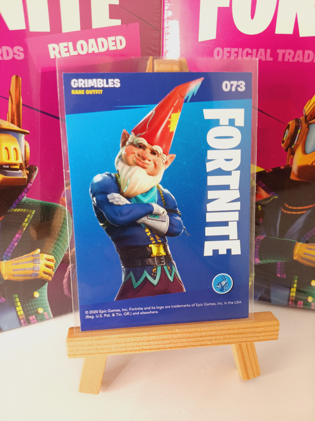 Fortnite Series 2 Reloaded Nummer #073 Grimbles Sammelkarte