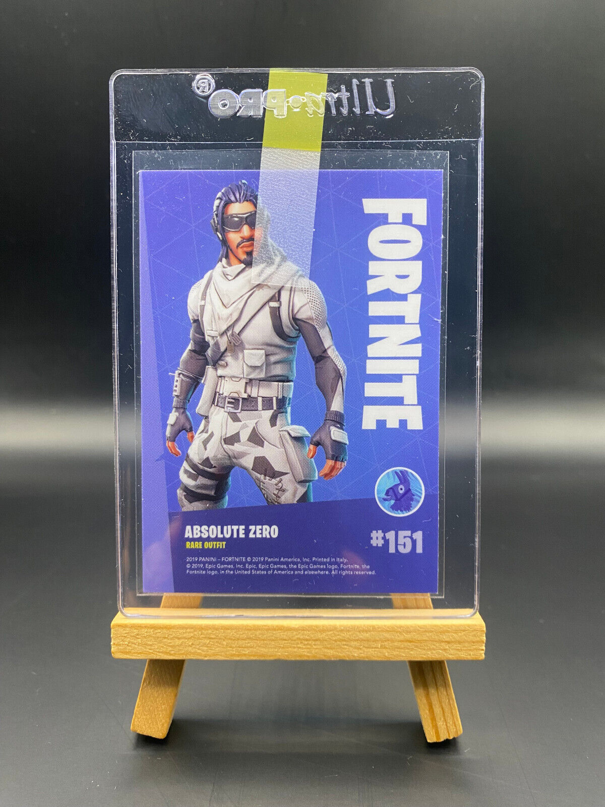 Fortnite Series 1 Nummer 151 Absolute Zero (Crystal Shard) Sammelkarte