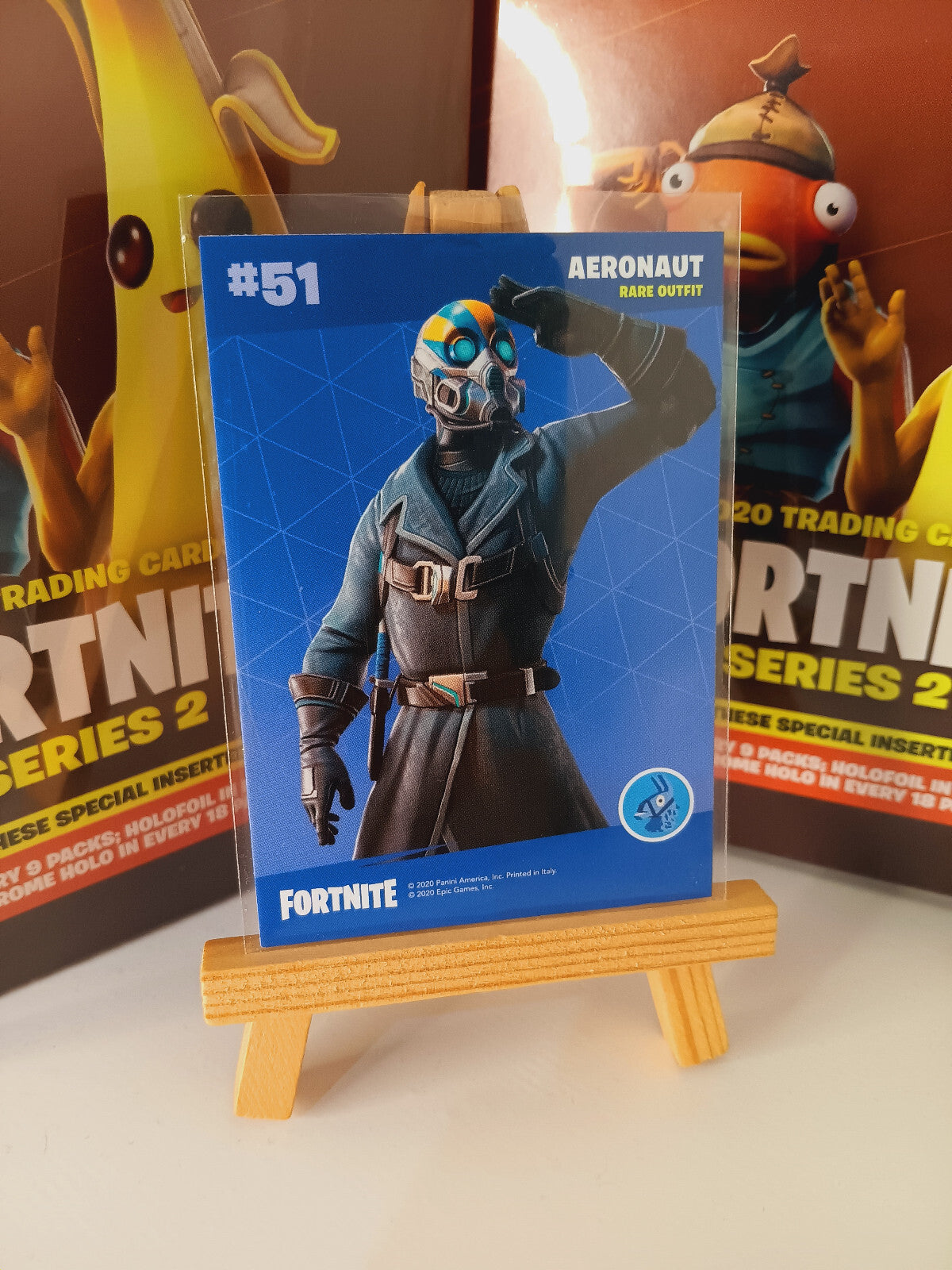 Fortnite Series 2 Nummer #51 Aeronaut Sammelkarte