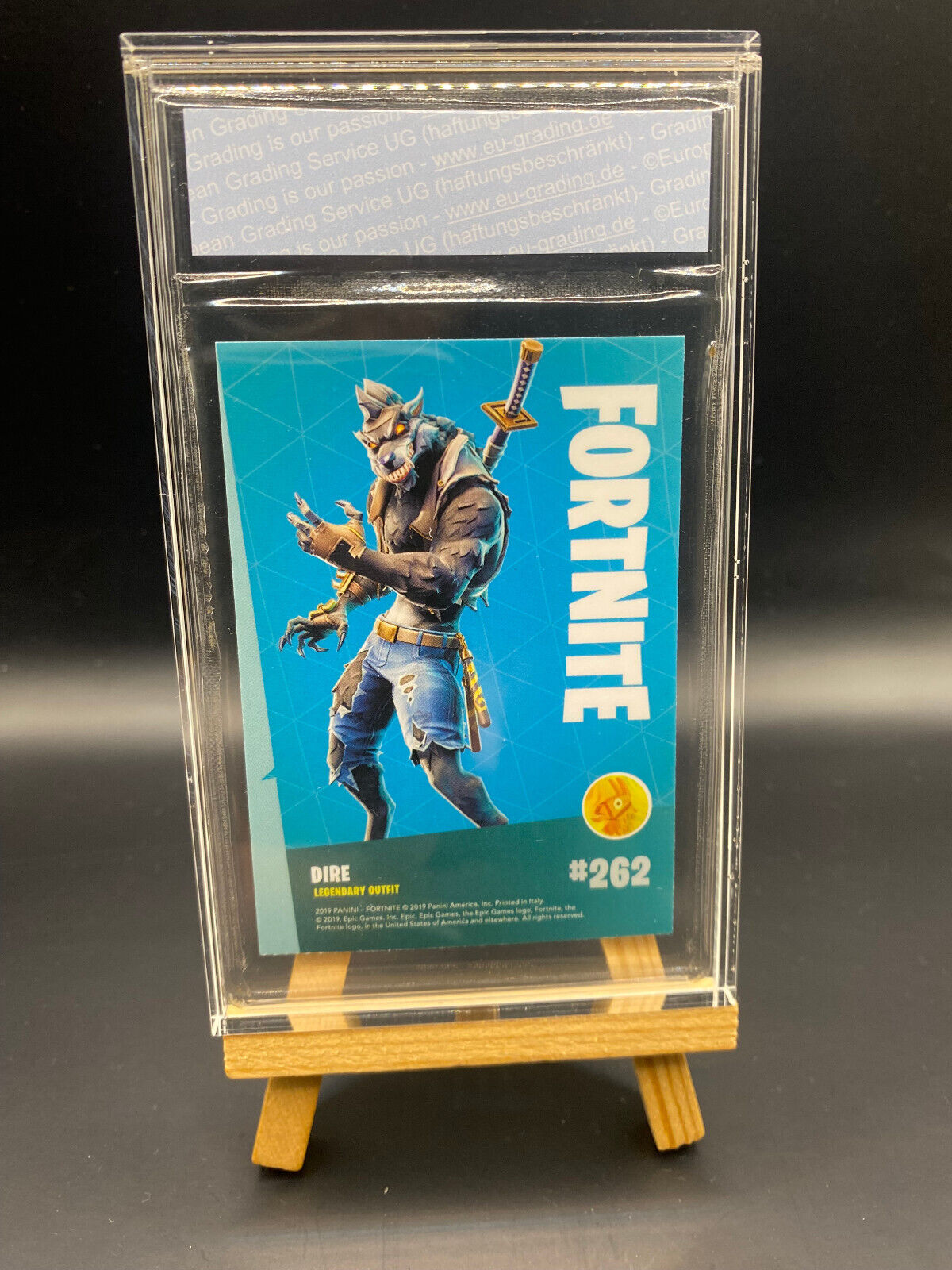 Fortnite Series 1 Nummer 262 Dire EGS 9 (Crystal Shard) Sammelkarte